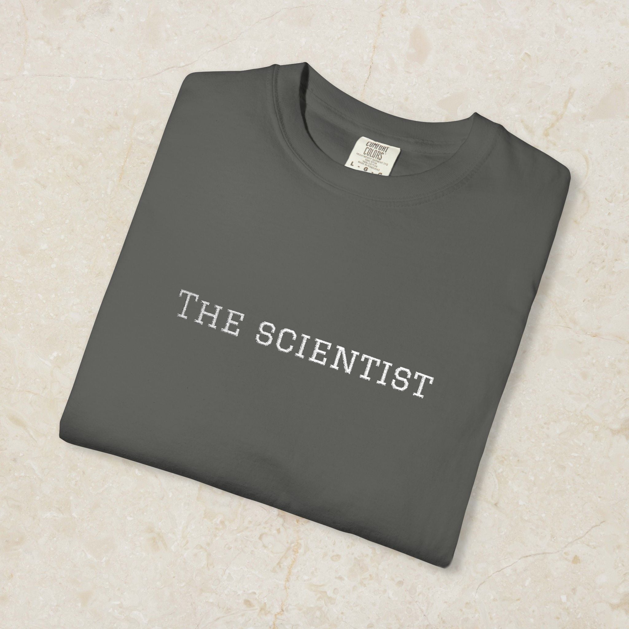 Embroidered Scientist Unisex T-Shirt