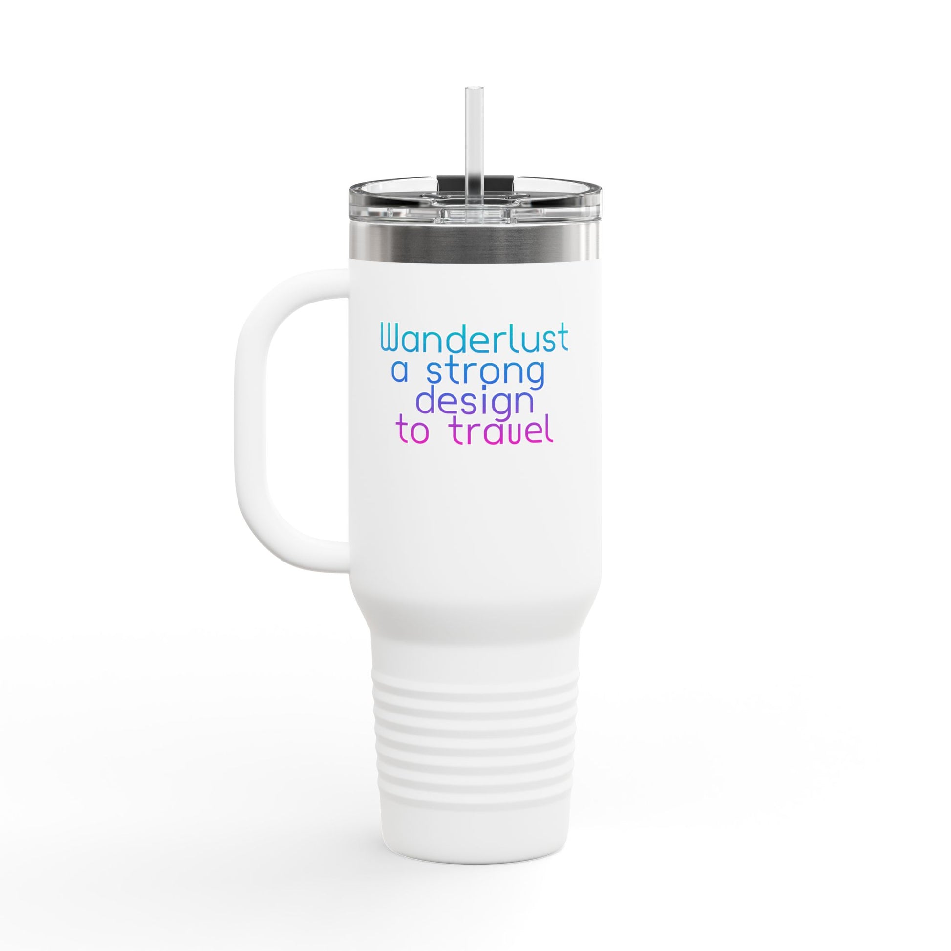 Wanderlust Insulated Travel Mug, 40oz