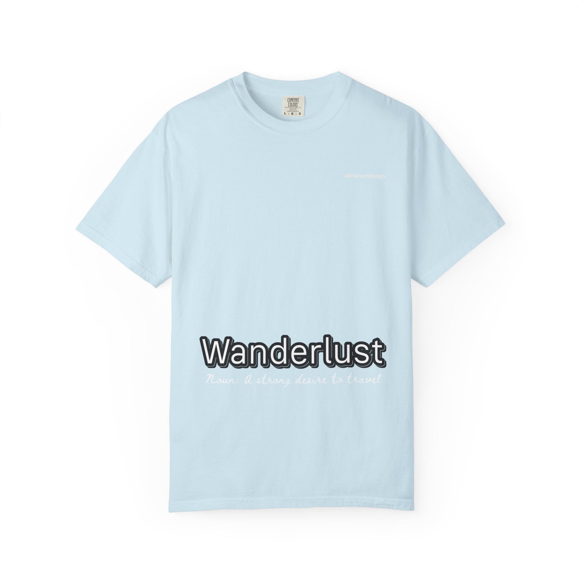 Wanderlust Graphic T-shirt - Summer Colors