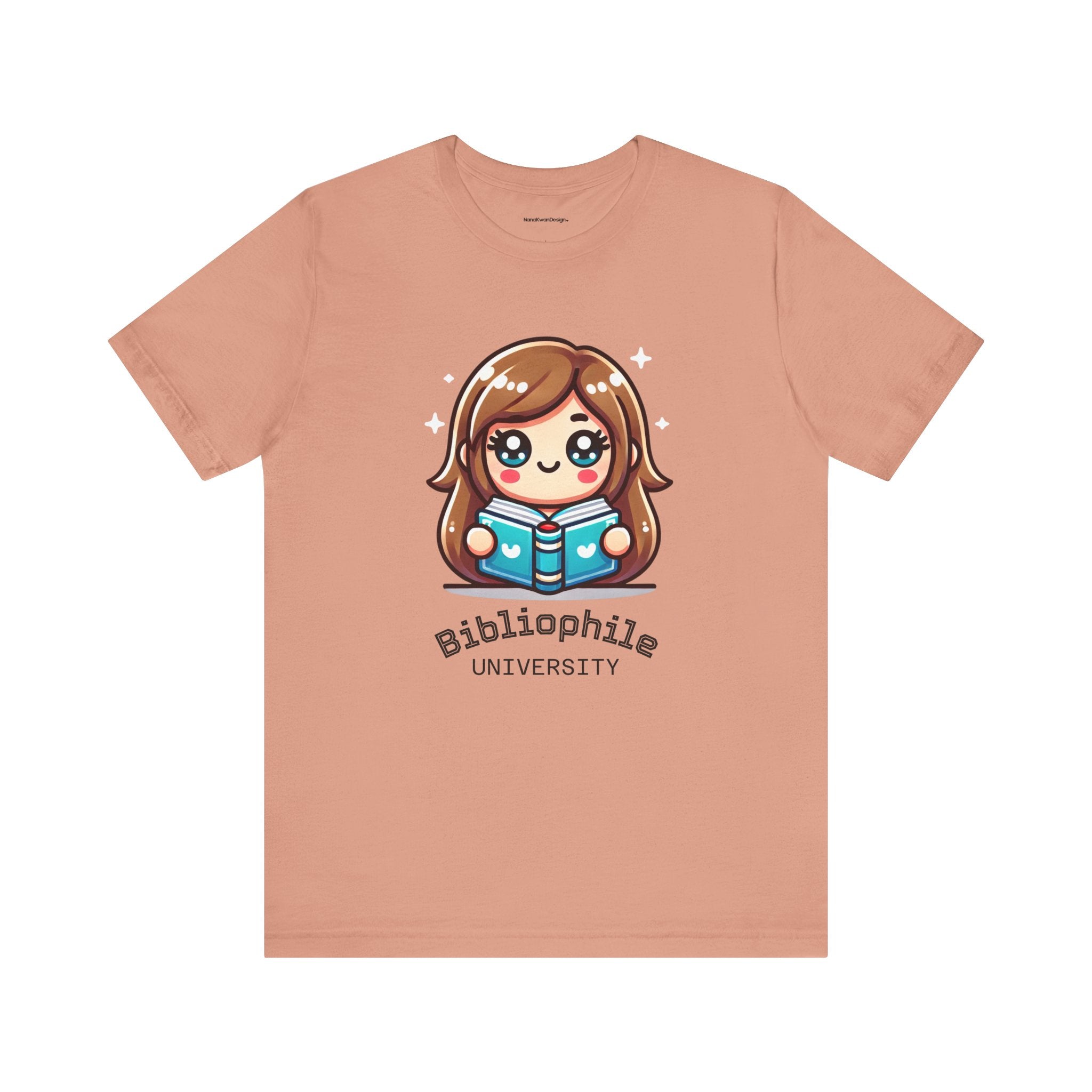 Cute Bibliophile University Tee