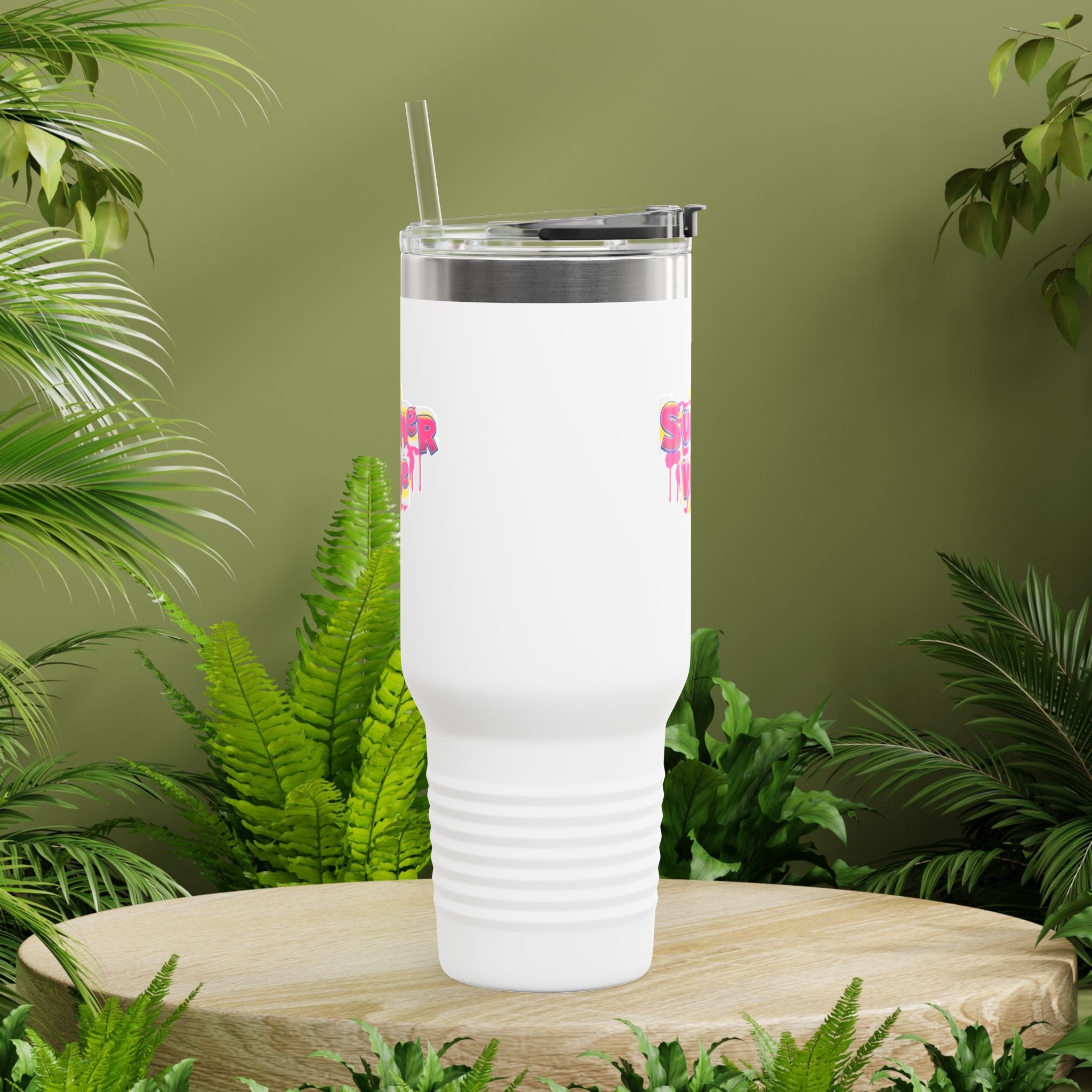 Vibrant Summer Vibes Tumbler