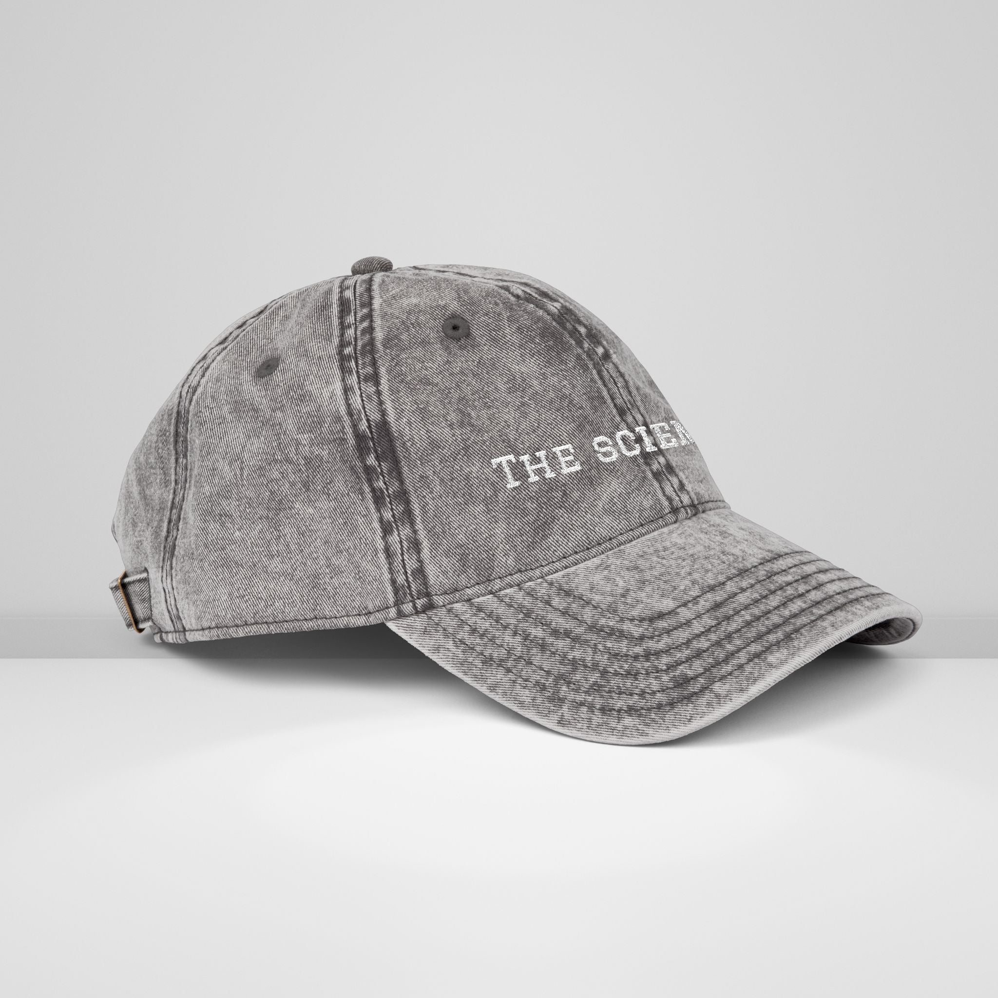 Embroidery Cap - The Scientist Vintage Style
