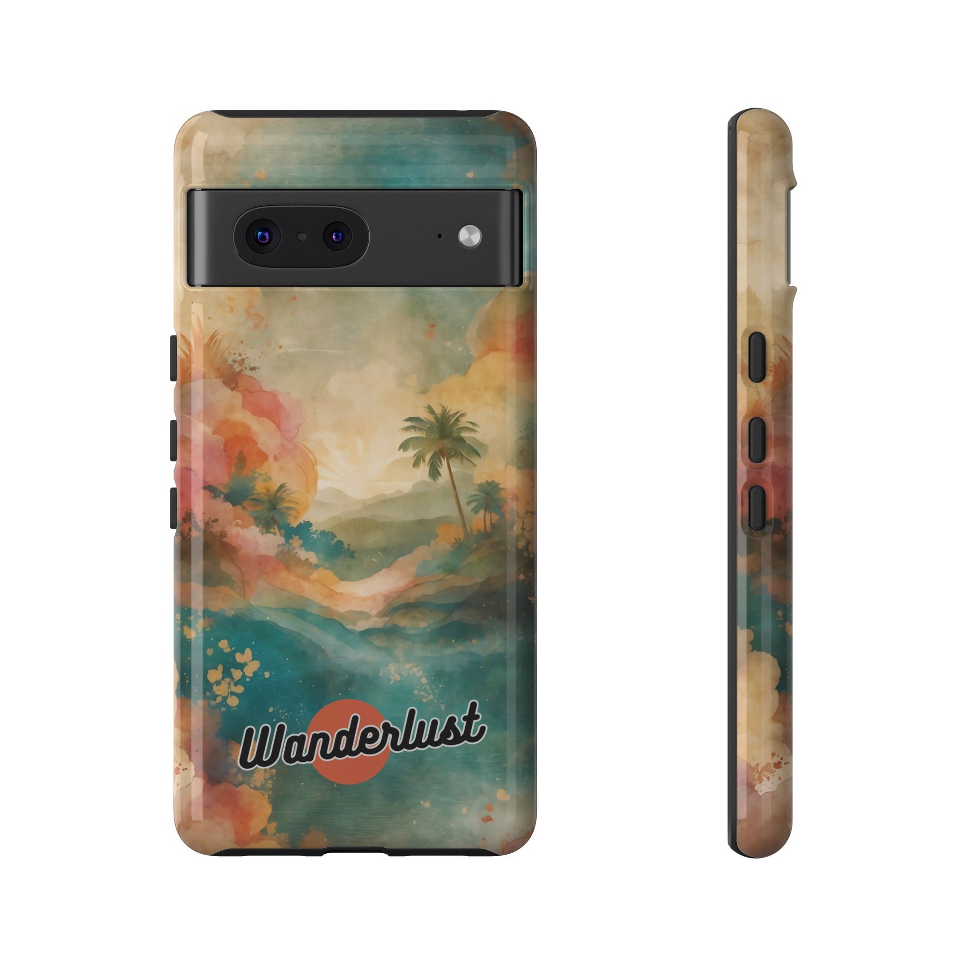 Tropical Earth View Wanderlust Tough Phone Case
