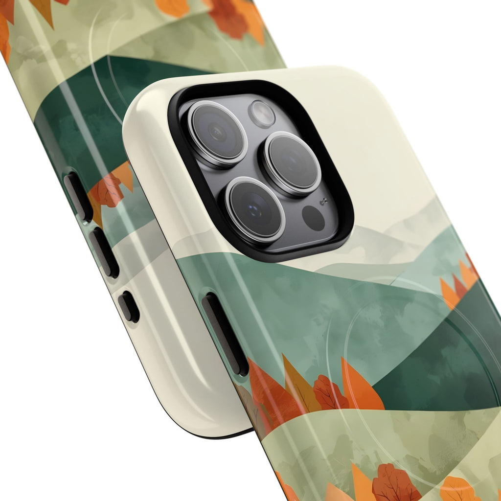 Nature-Inspired Tough Magnetic Cases