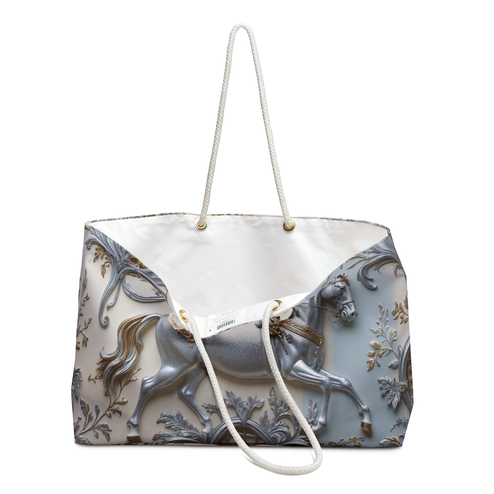 Elegant Horse Design Weekender Bag