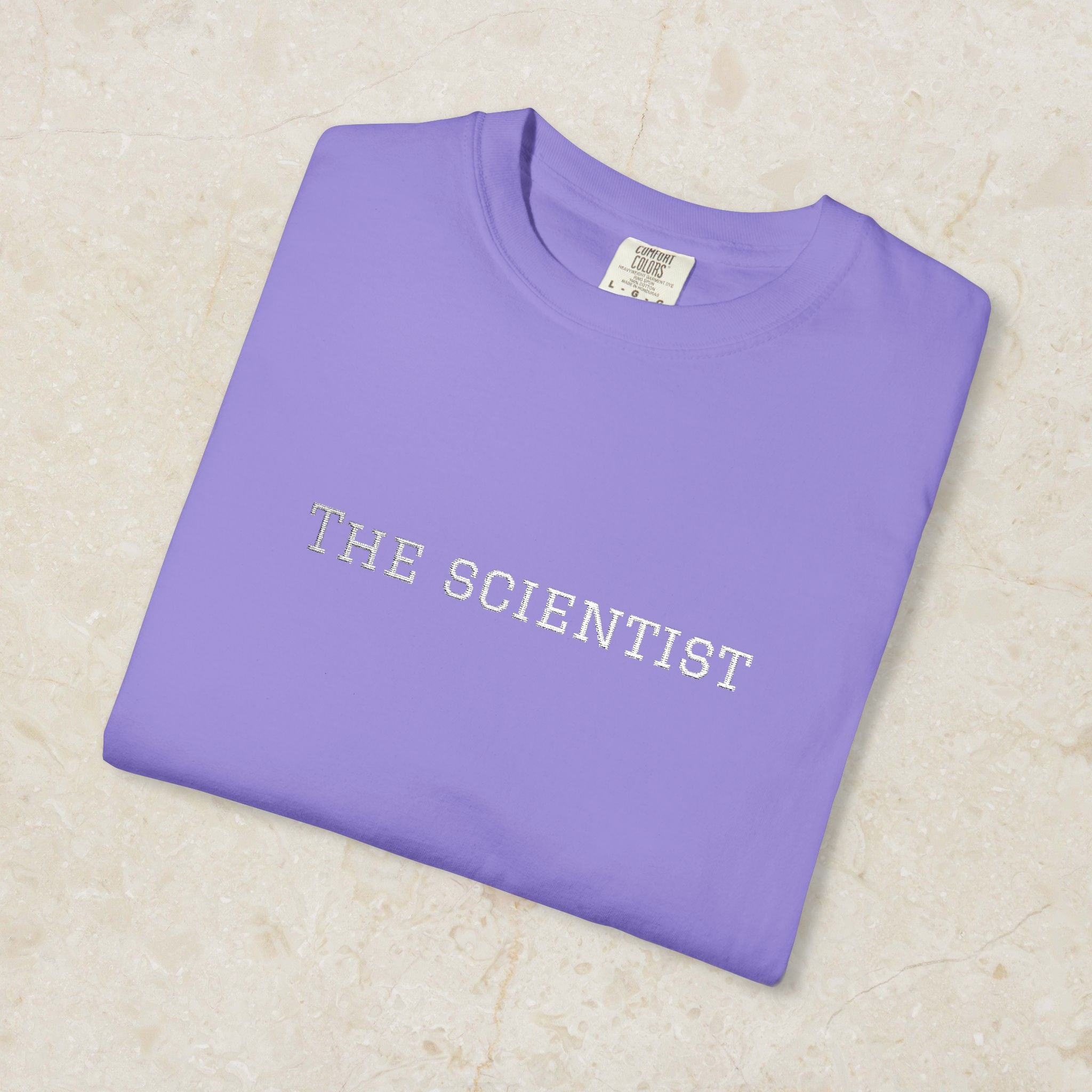 Embroidered Scientist Unisex T-Shirt