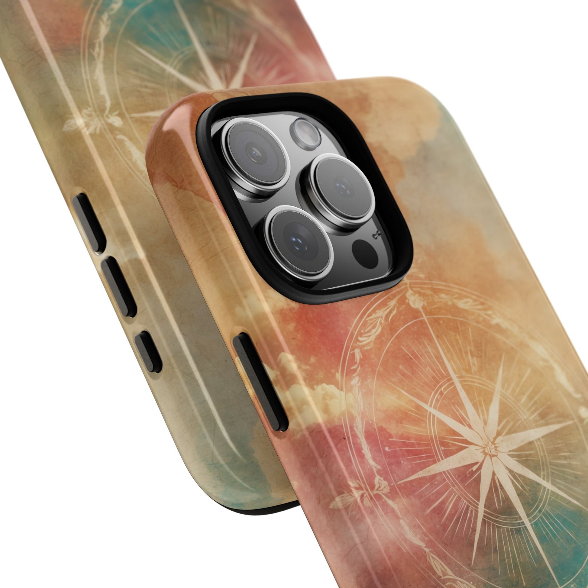 NKD Wanderlust Compass Tough Phone Cases