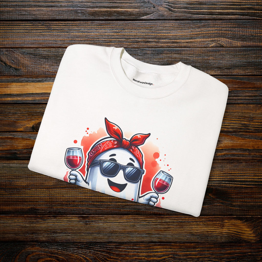 Wine Boo Sweatshirt