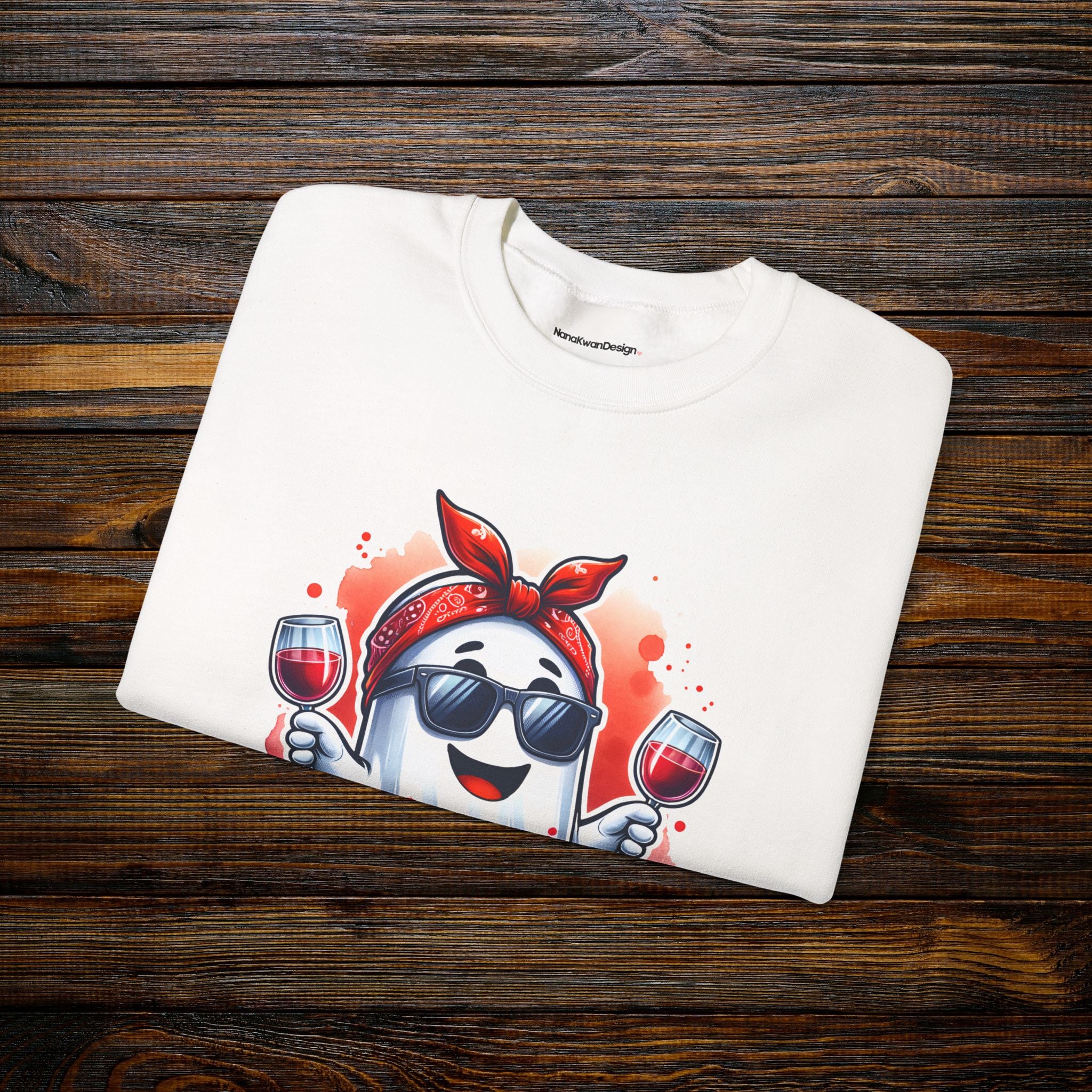 Wine Boo Sweatshirt