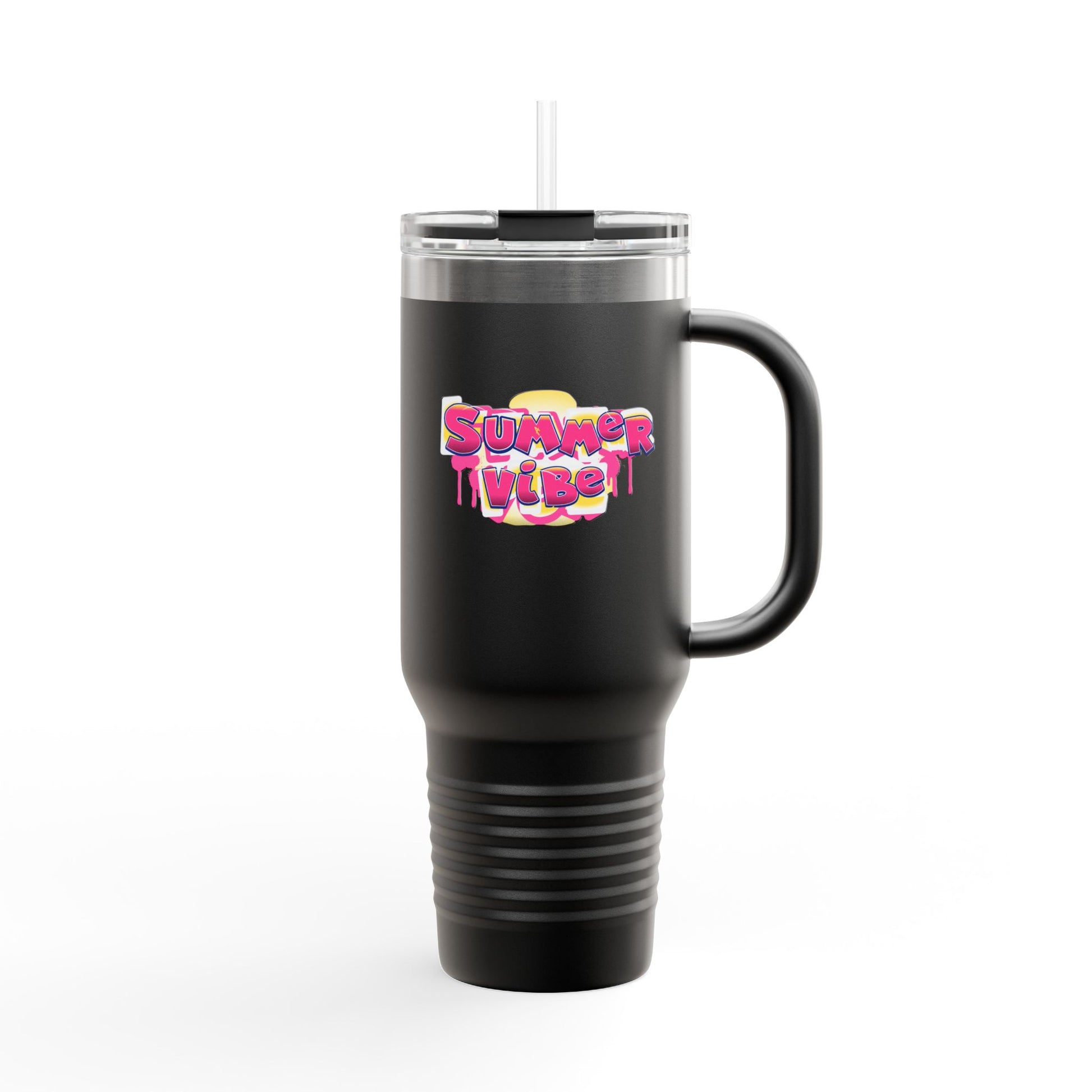 Vibrant Summer Vibes Travel Mug