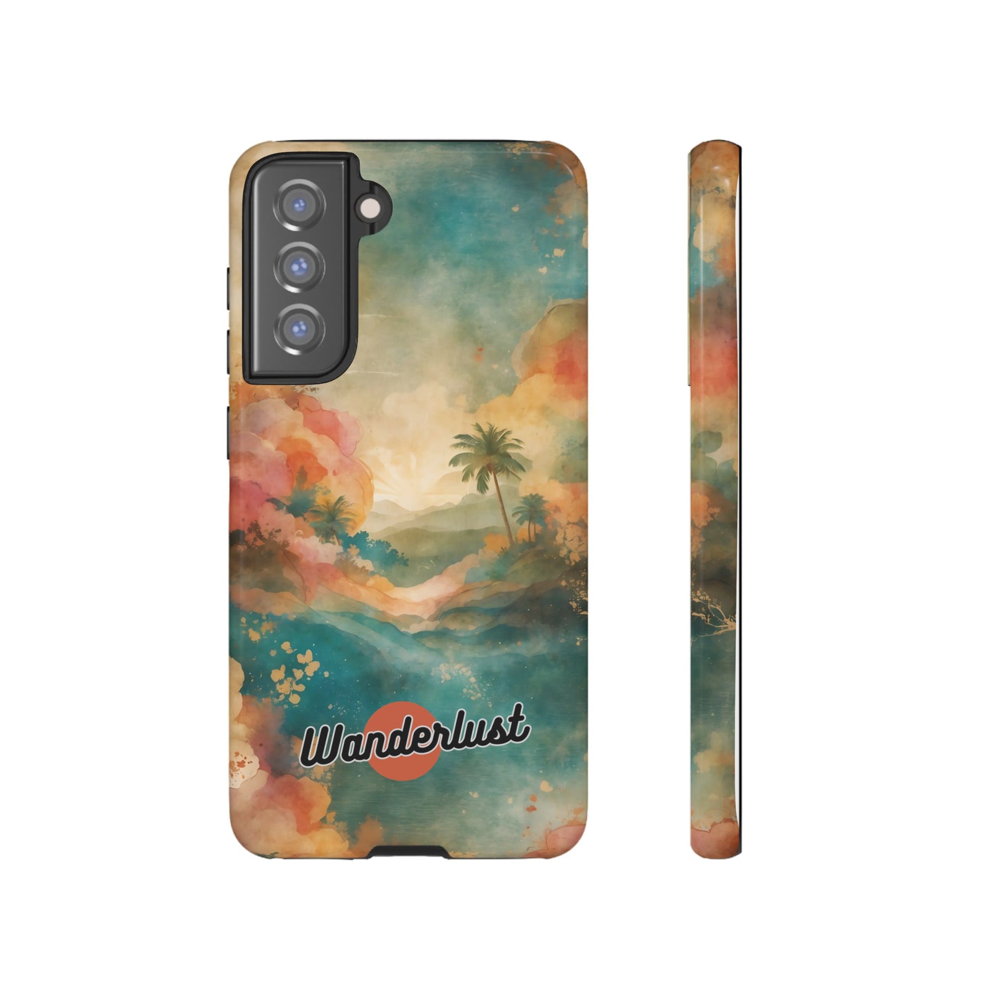 Tropical Earth View Wanderlust Tough Phone Case