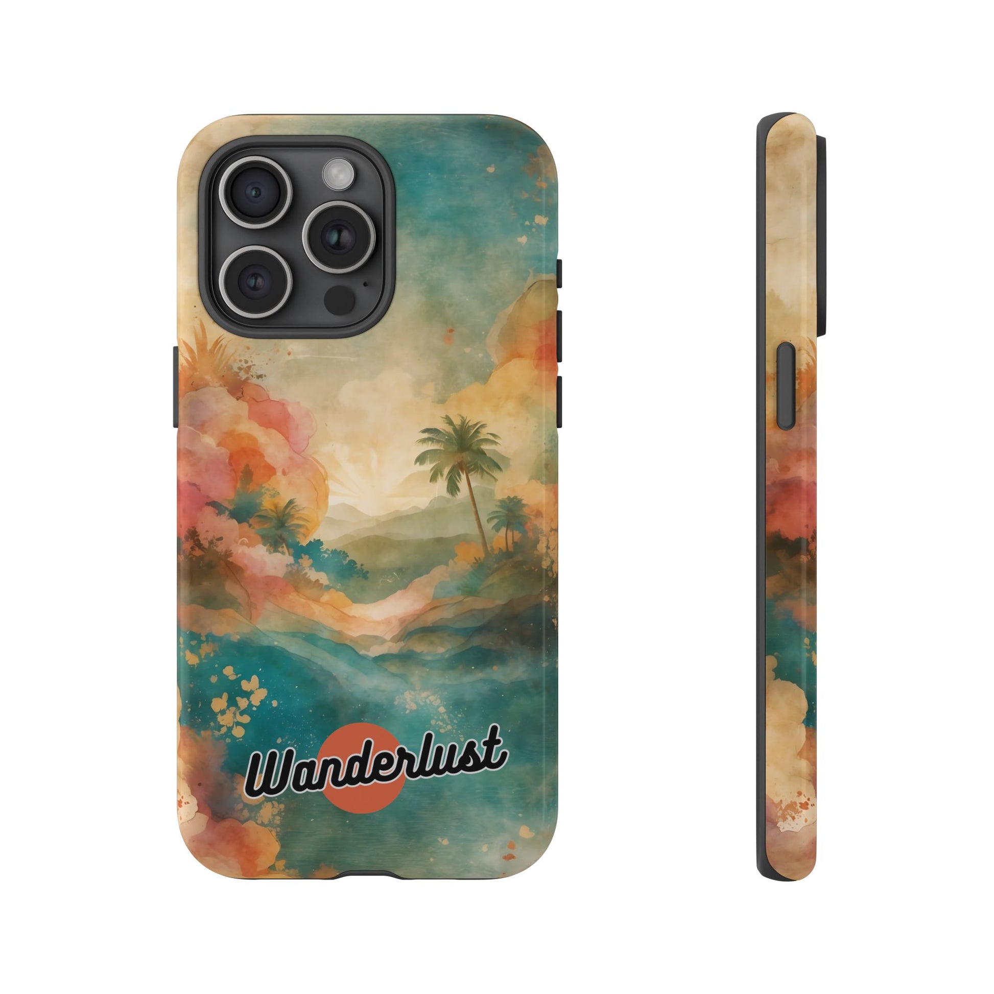 Tropical Earth View Wanderlust Tough Phone Case