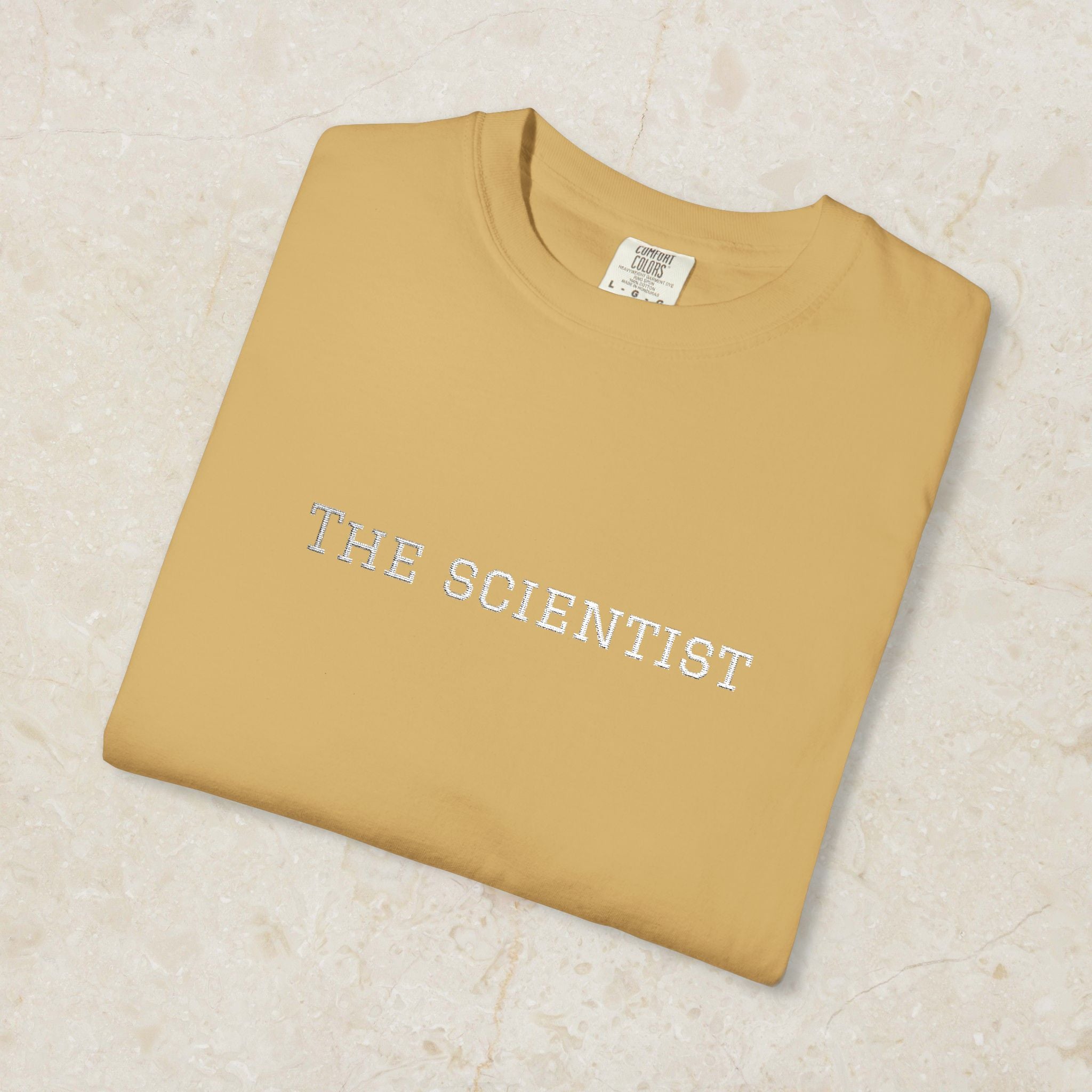 Embroidered Scientist Unisex T-Shirt
