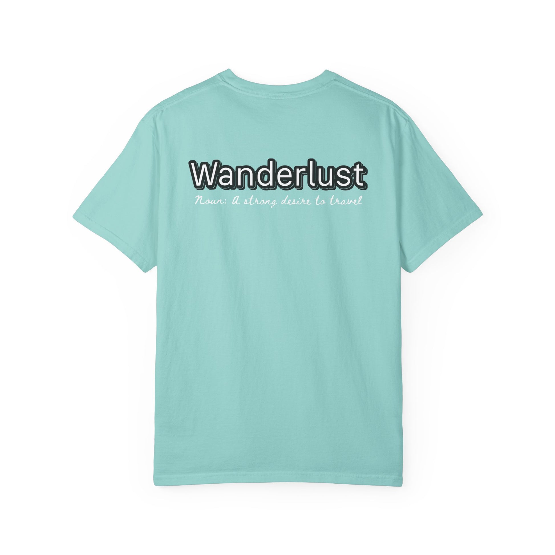 Wanderlust Graphic T-shirt - Summer Colors