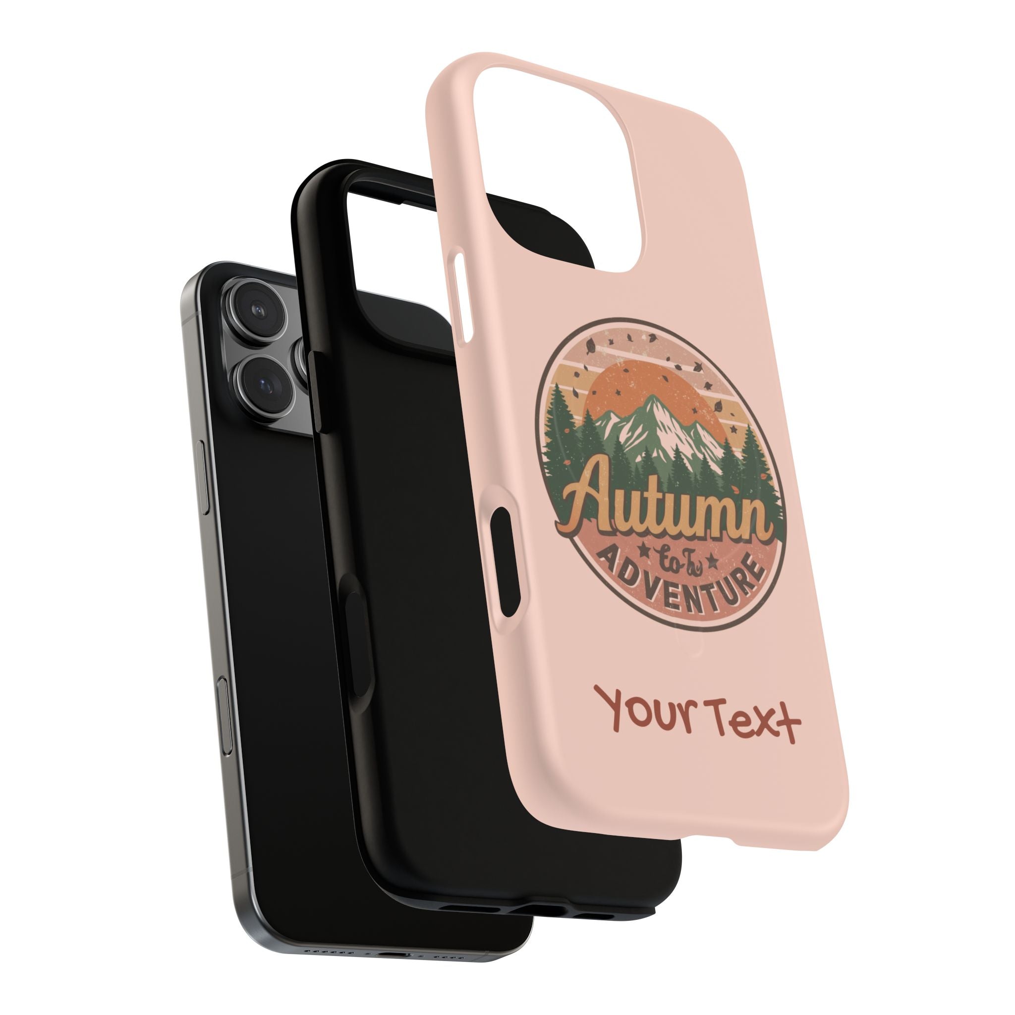 Autumn Adventure Magnetic Phone Case, Personalized Phone Cover
