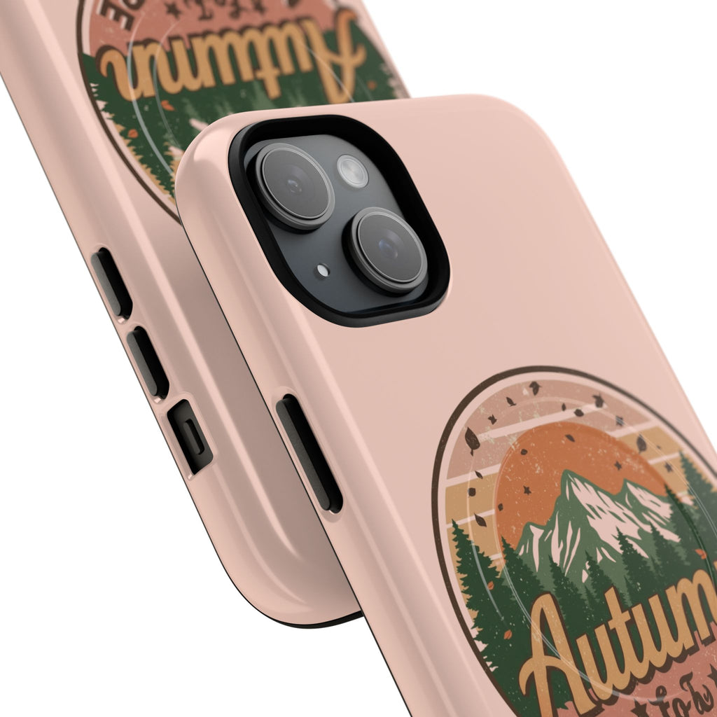 Autumn Adventure Magnetic Phone Case, Personalized Phone Cover