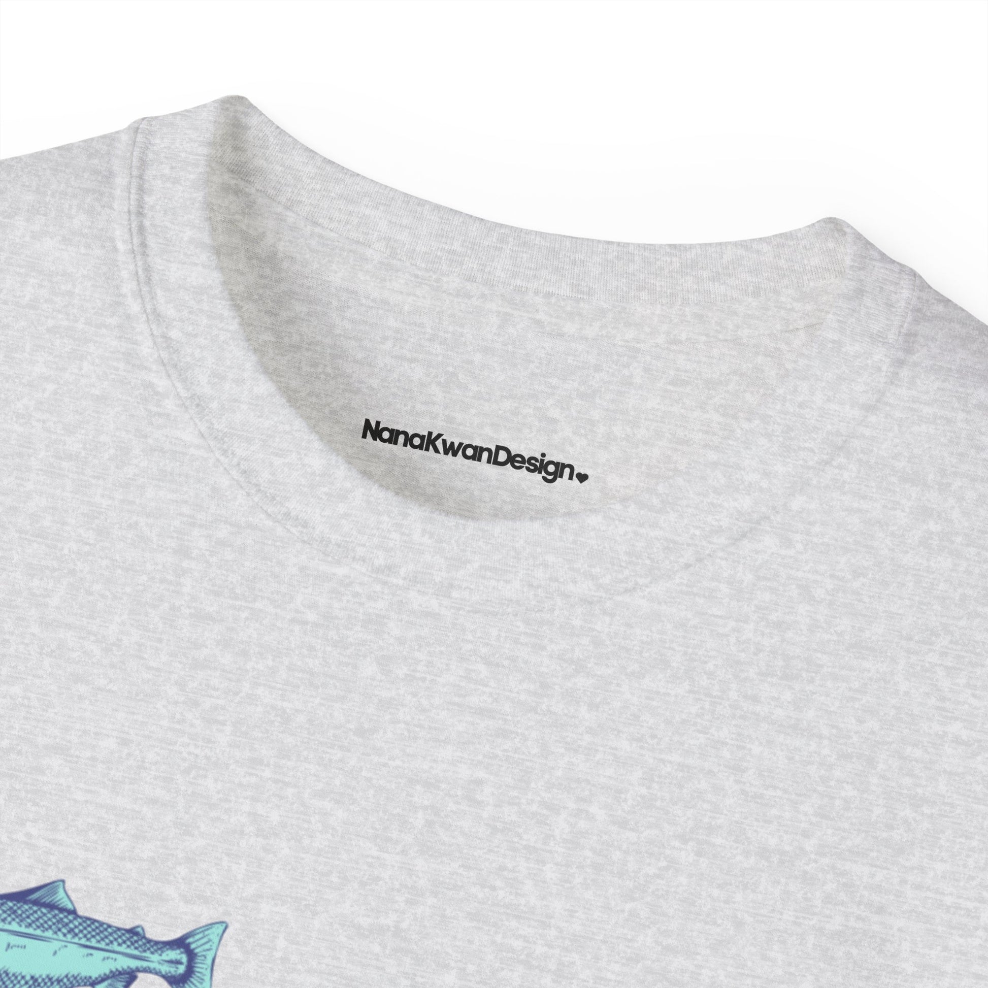 Mediterranean Fish Unisex Cotton Tee