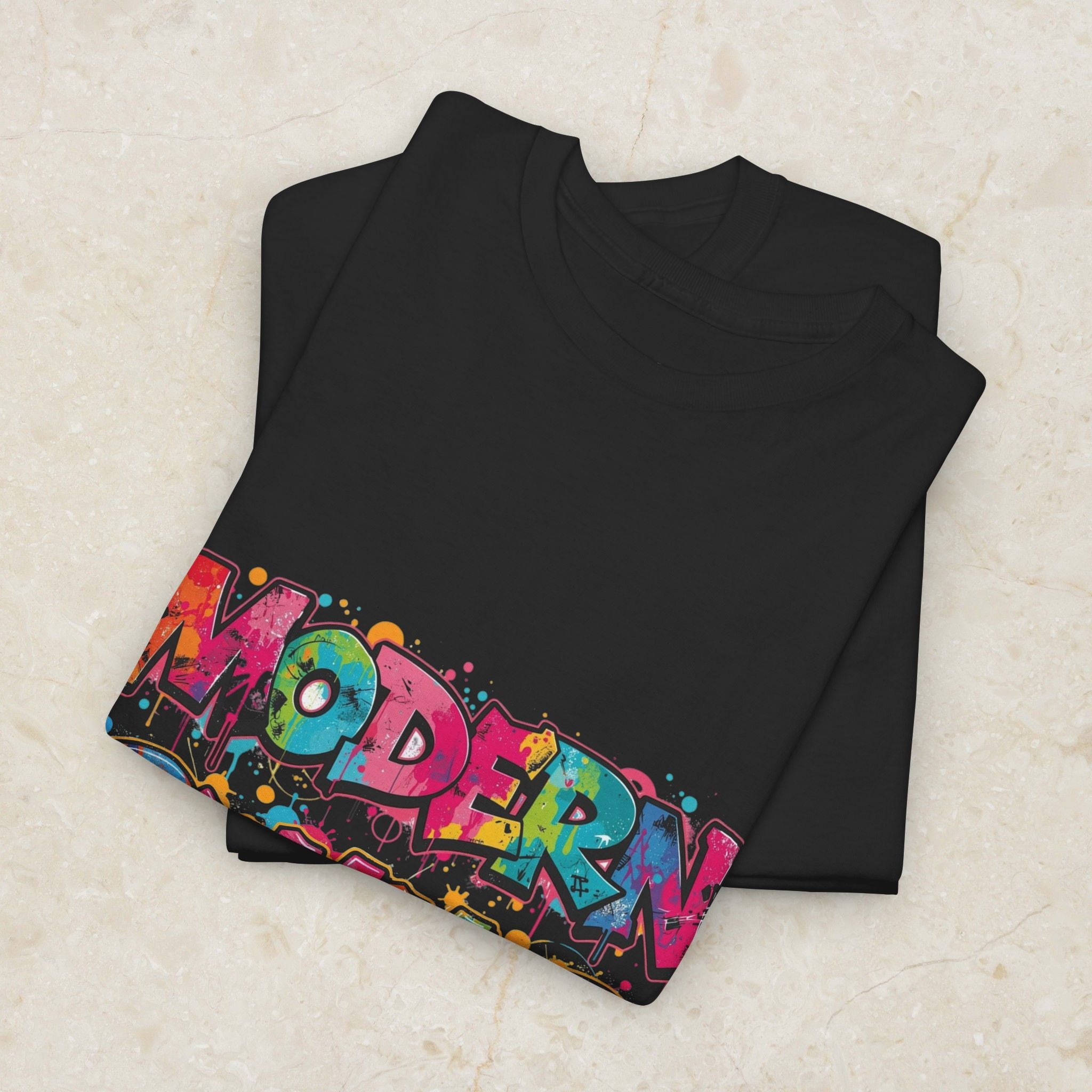 Graffiti Style Summer Women Tee
