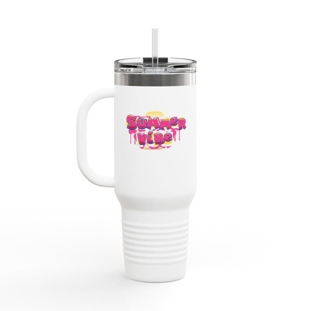 Vibrant Summer Vibes Travel Mug