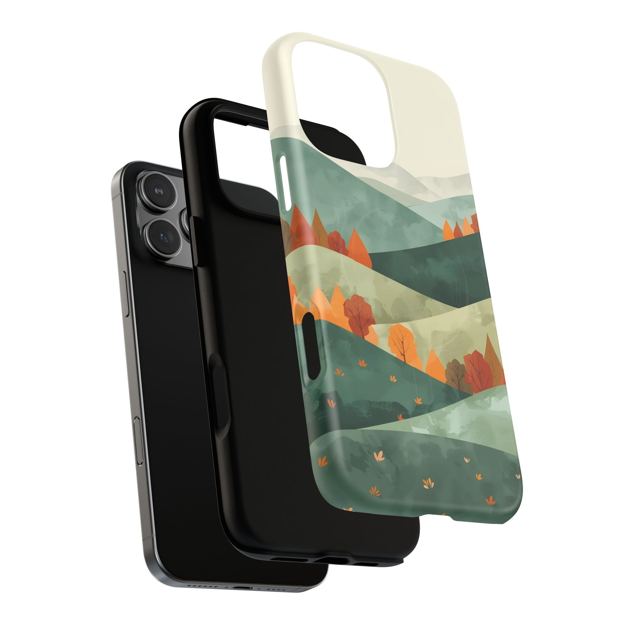 Nature-Inspired Tough Magnetic Cases