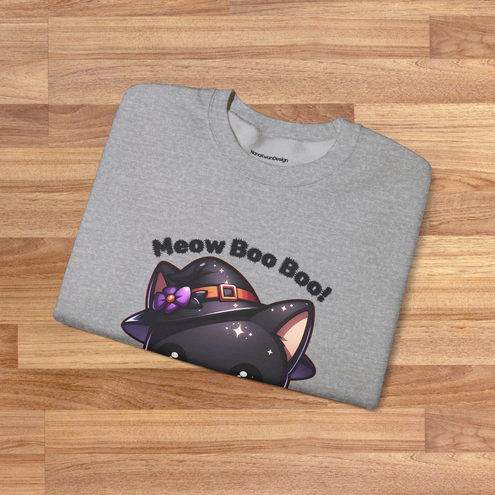 Cute Halloween Cat Sweatshirt