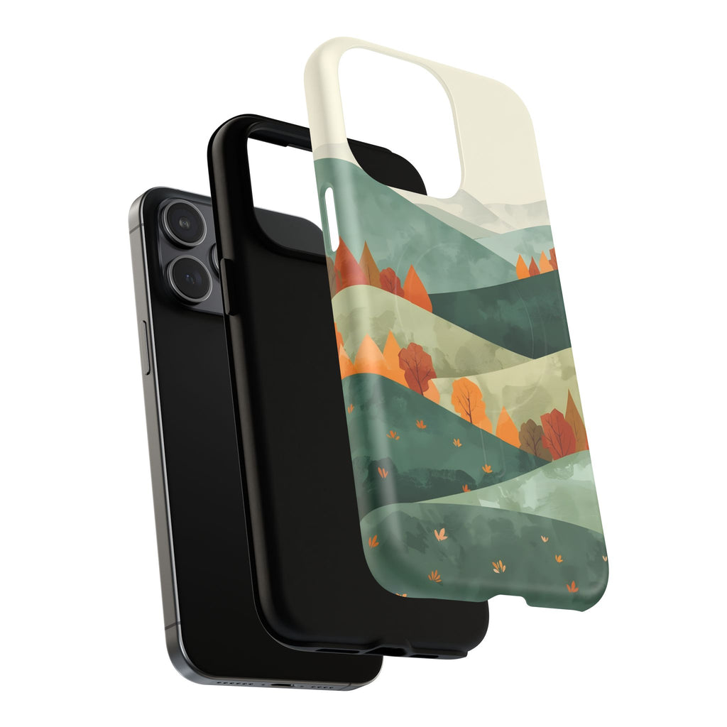 Nature-Inspired Tough Magnetic Cases