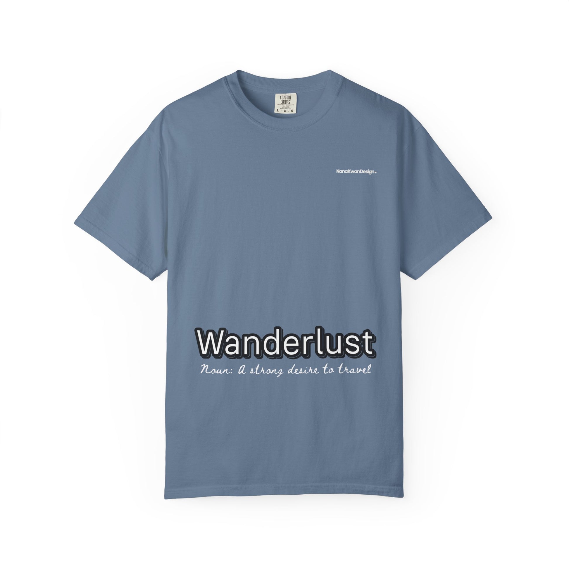 Wanderlust Graphic T-shirt - Summer Colors