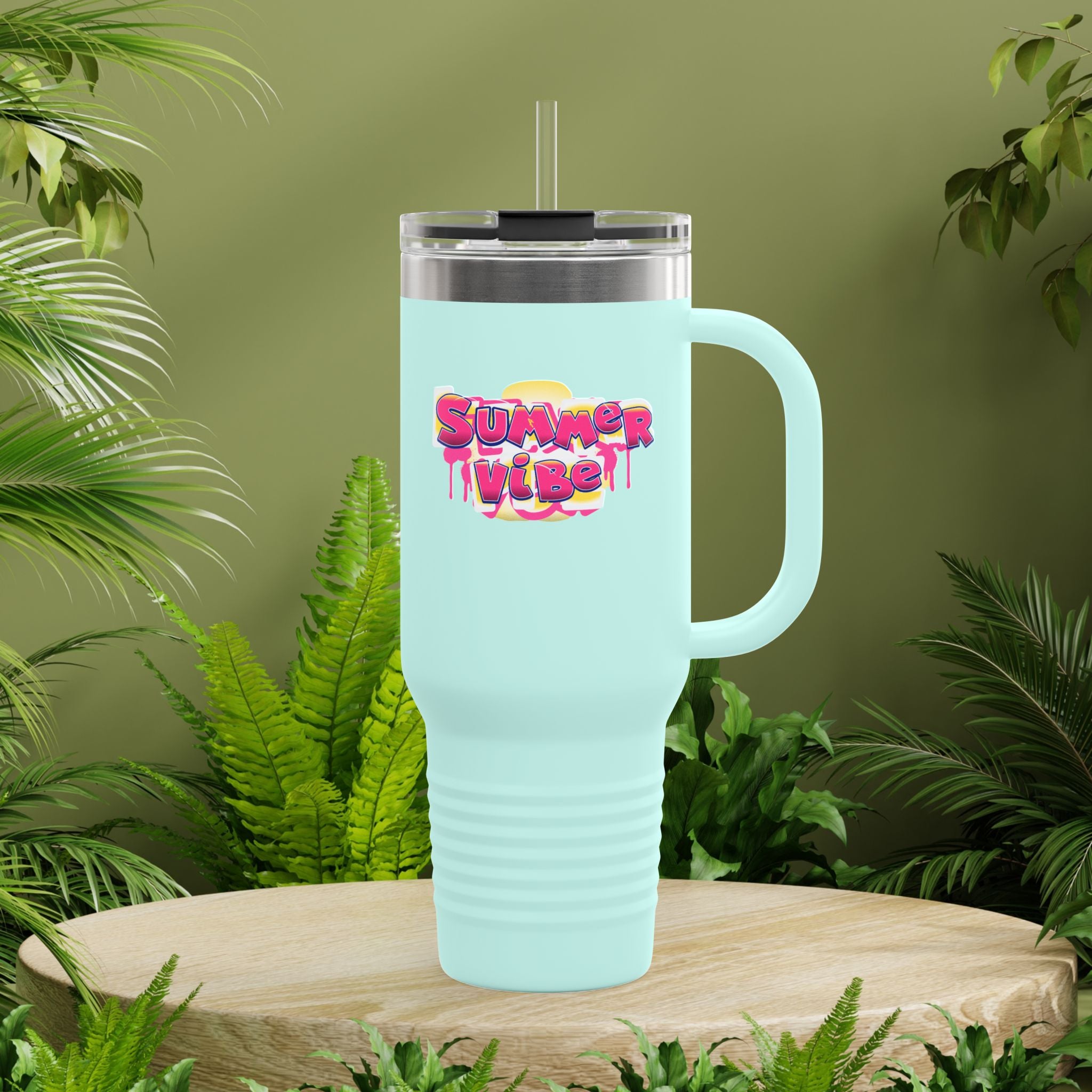 Vibrant Summer Vibes Tumbler