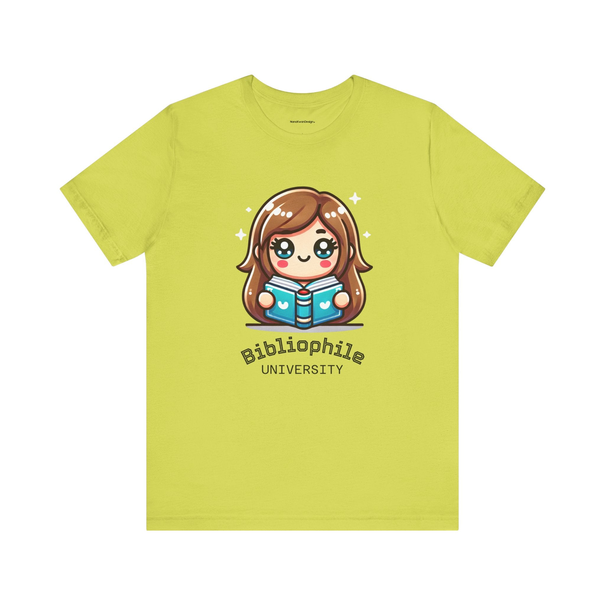 Cute Bibliophile University Tee