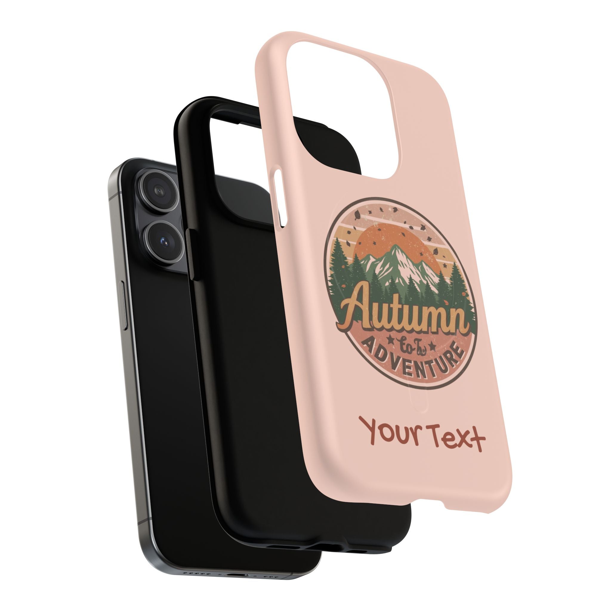 Autumn Adventure Magnetic Phone Case, Personalized Phone Cover