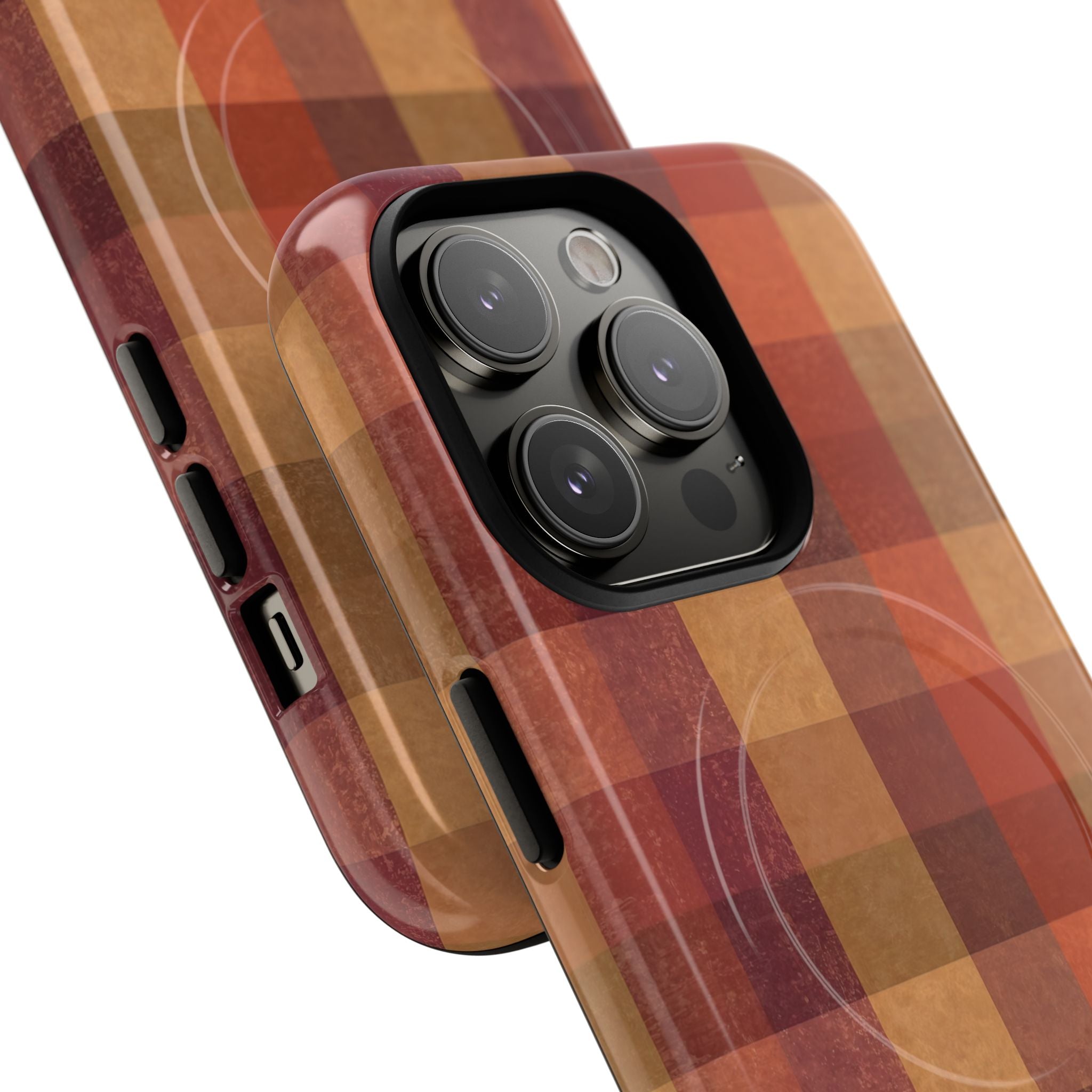 Plaid Tough Magnetic iPhone 7 Case