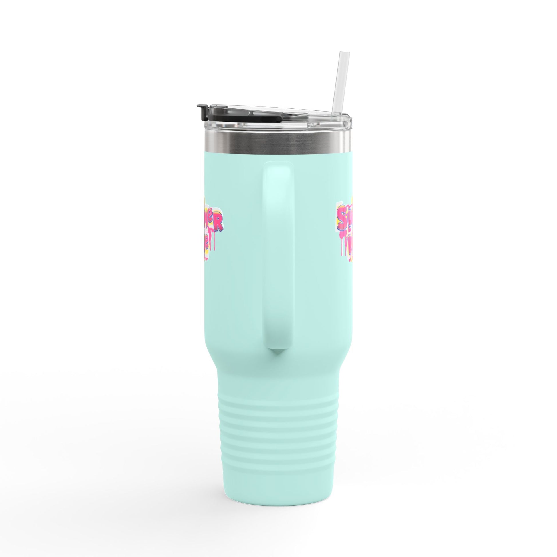 Vibrant Summer Vibes Travel Mug