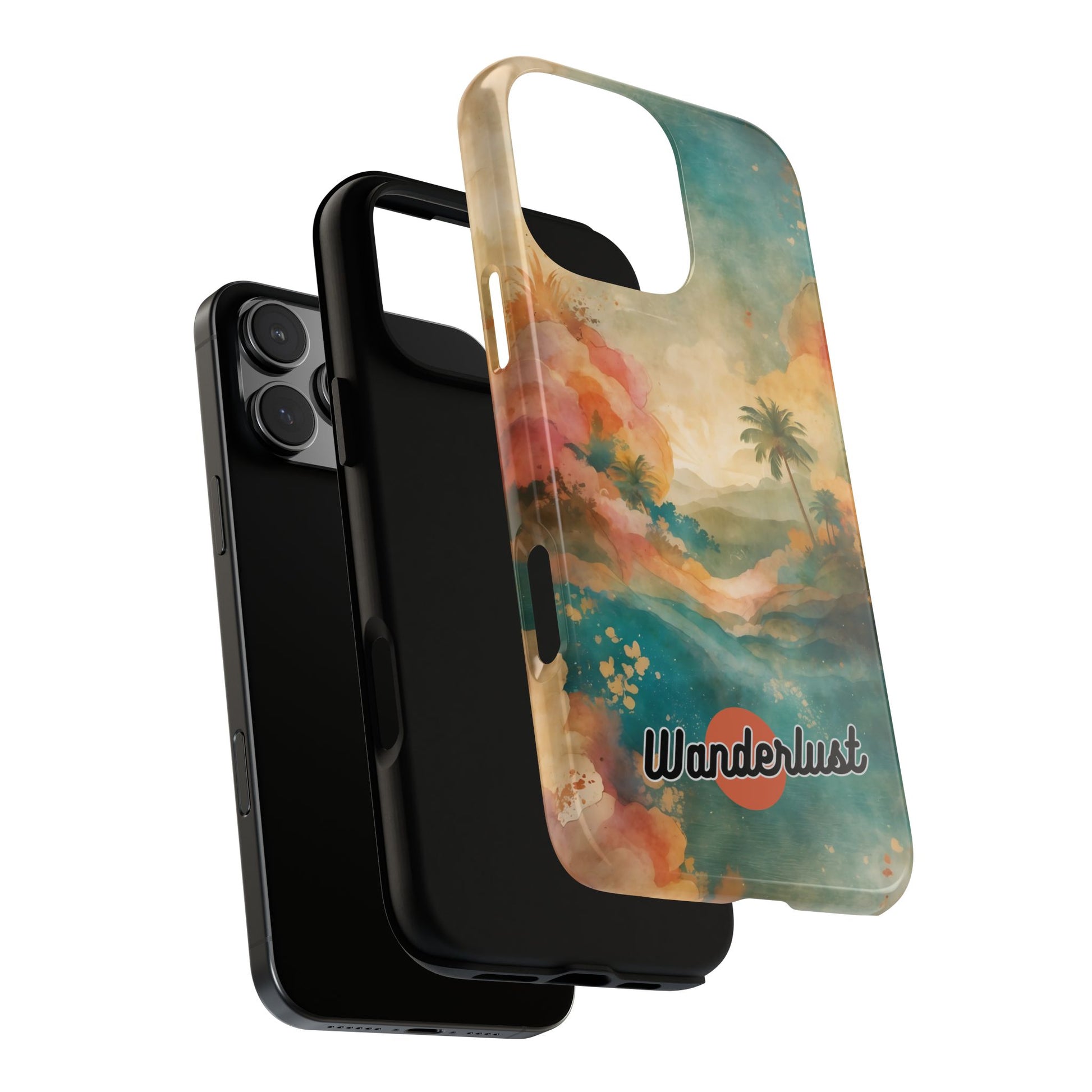 Tropical Earth View Wanderlust Tough Phone Case