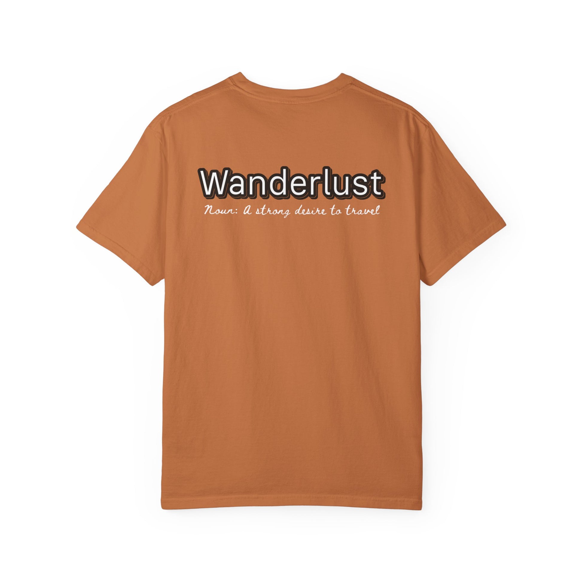 Wanderlust Graphic T-shirt - Summer Colors
