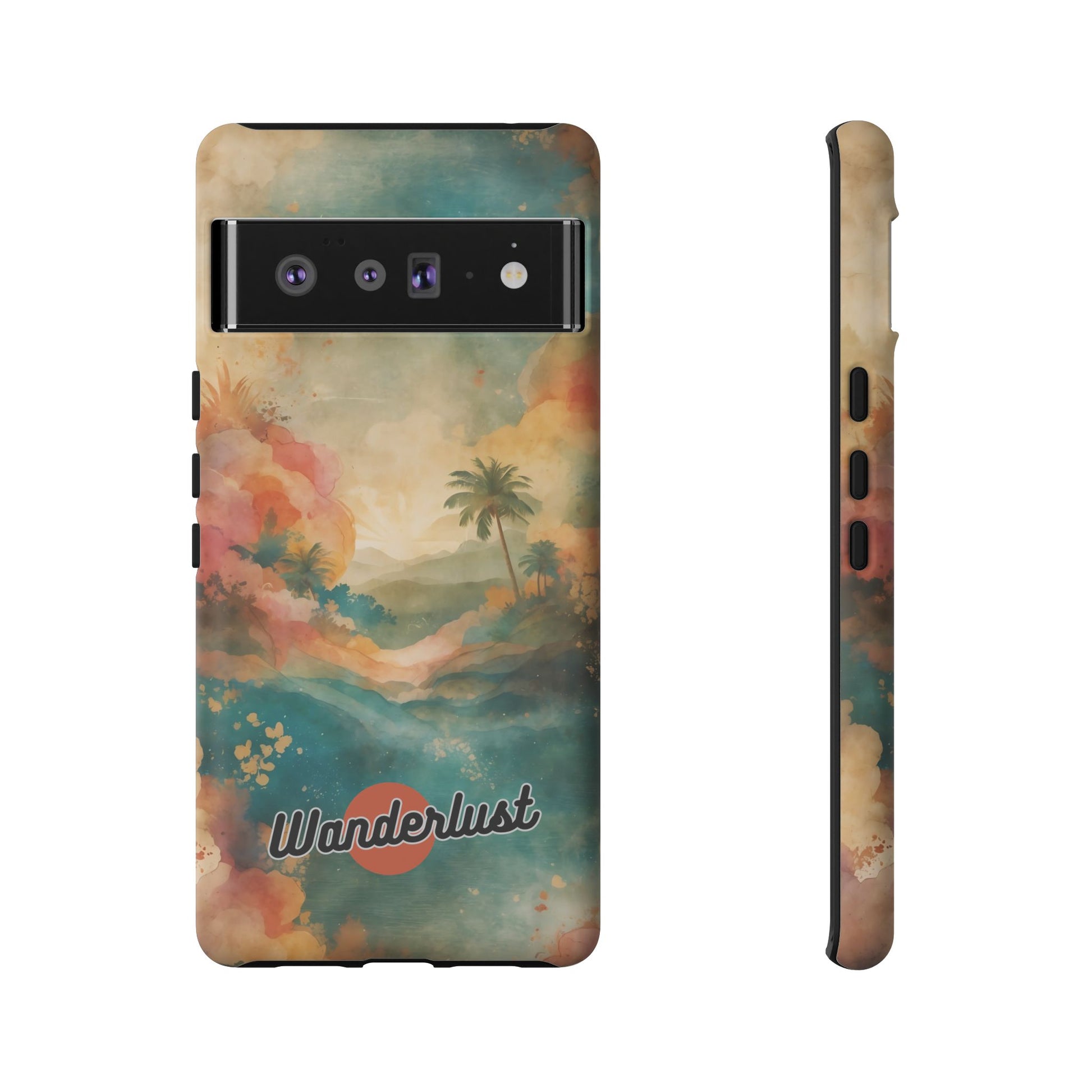 Tropical Earth View Wanderlust Tough Phone Case