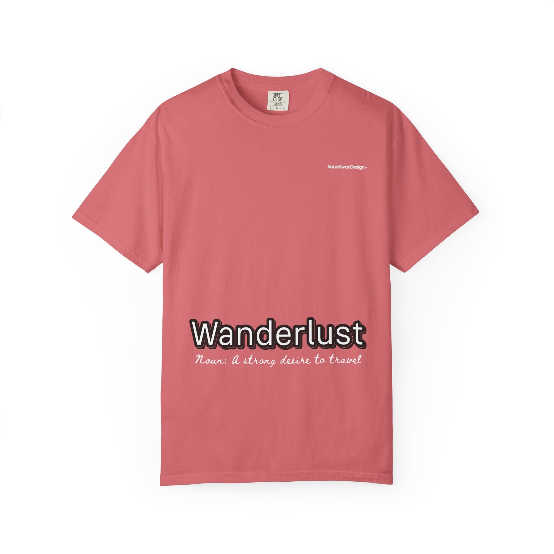 Wanderlust Graphic T-shirt - Summer Colors