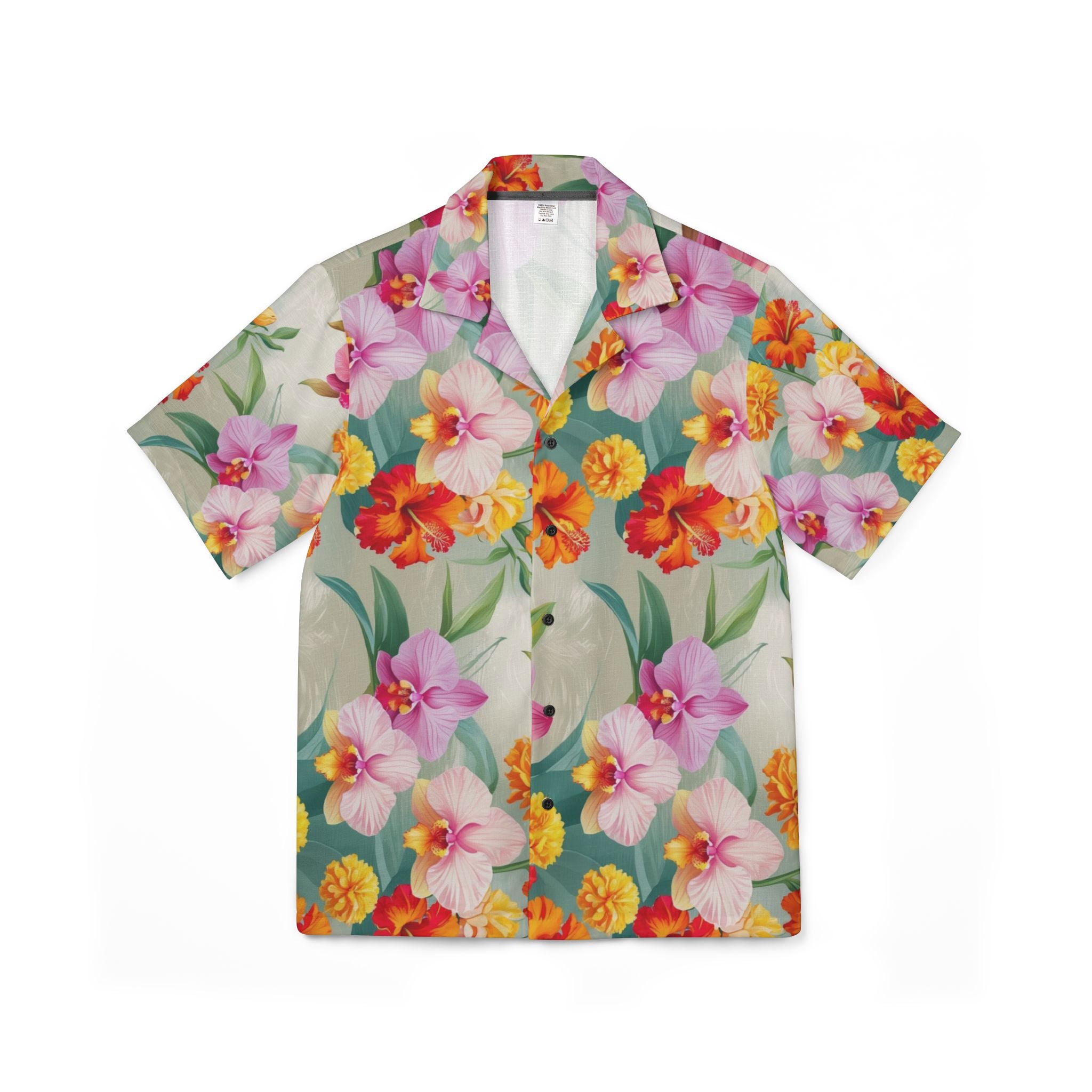 Summer flowers Hawaiian Camp Shirt