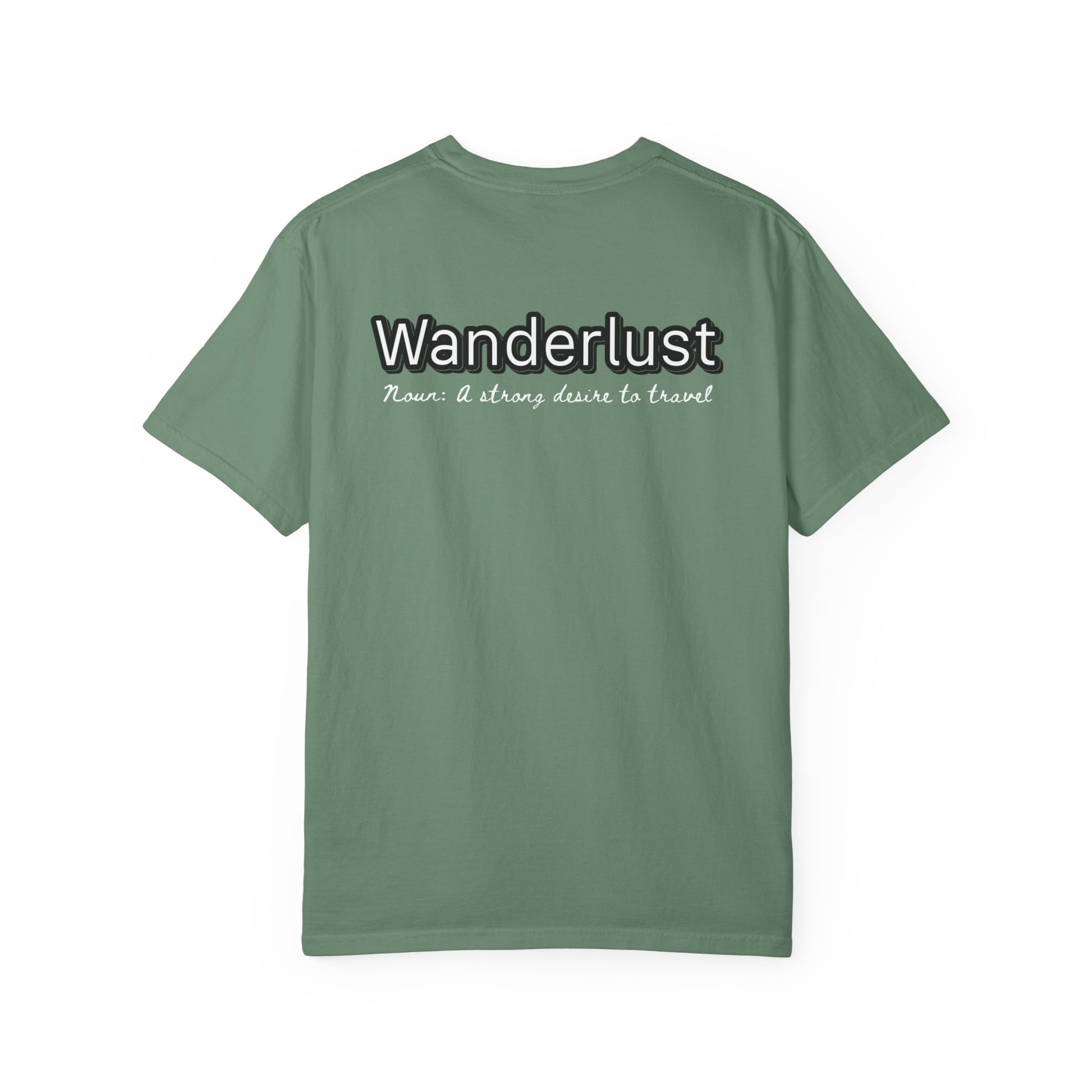 Wanderlust Graphic T-shirt - Summer Colors