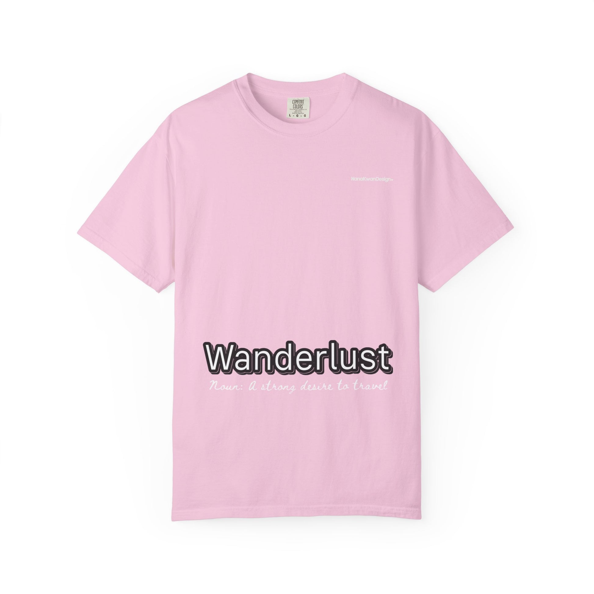 Wanderlust Graphic T-shirt - Summer Colors