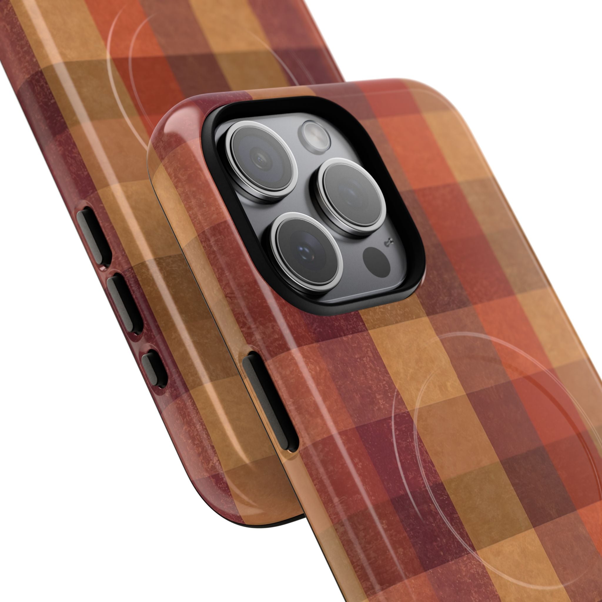 Plaid Tough Magnetic iPhone 7 Case