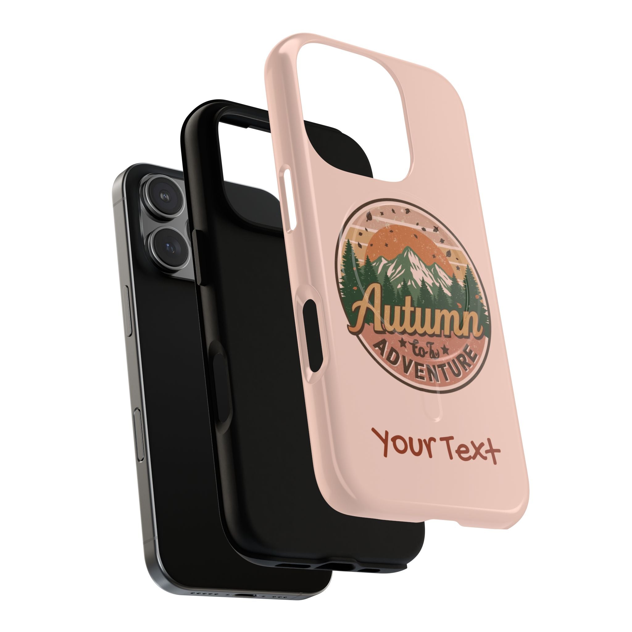 Autumn Adventure Magnetic Phone Case, Personalized Phone Cover