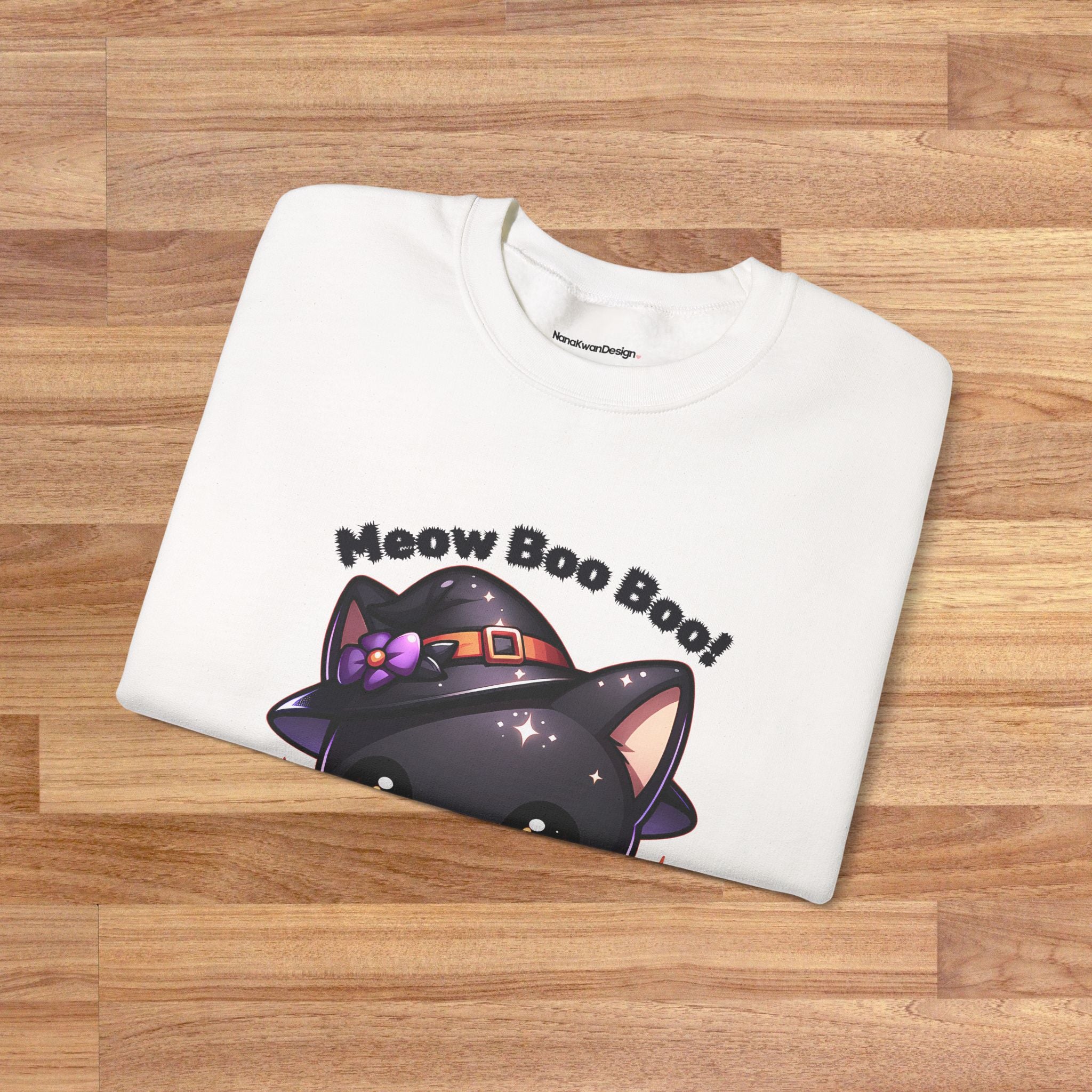 Cute Halloween Cat Sweatshirt