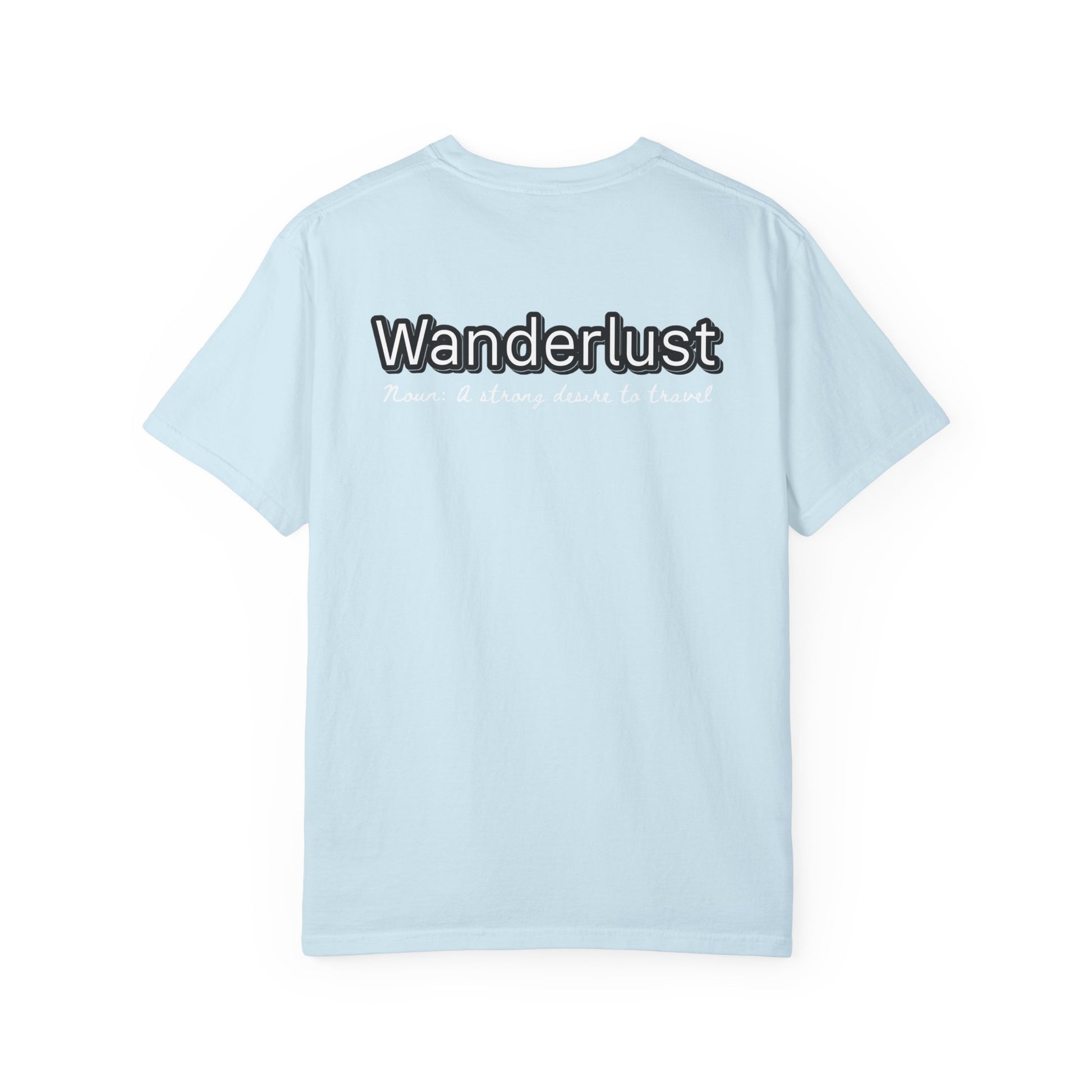 Wanderlust Graphic T-shirt - Summer Colors