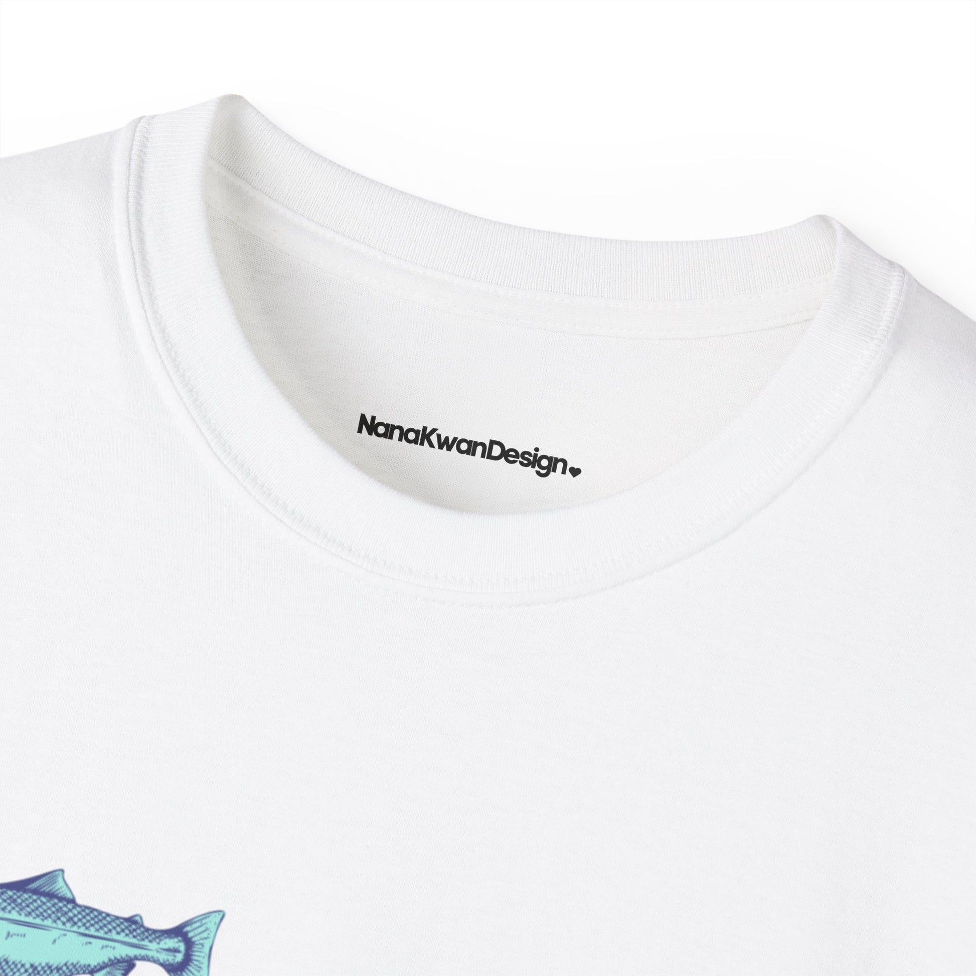 Mediterranean Fish Unisex Cotton Tee