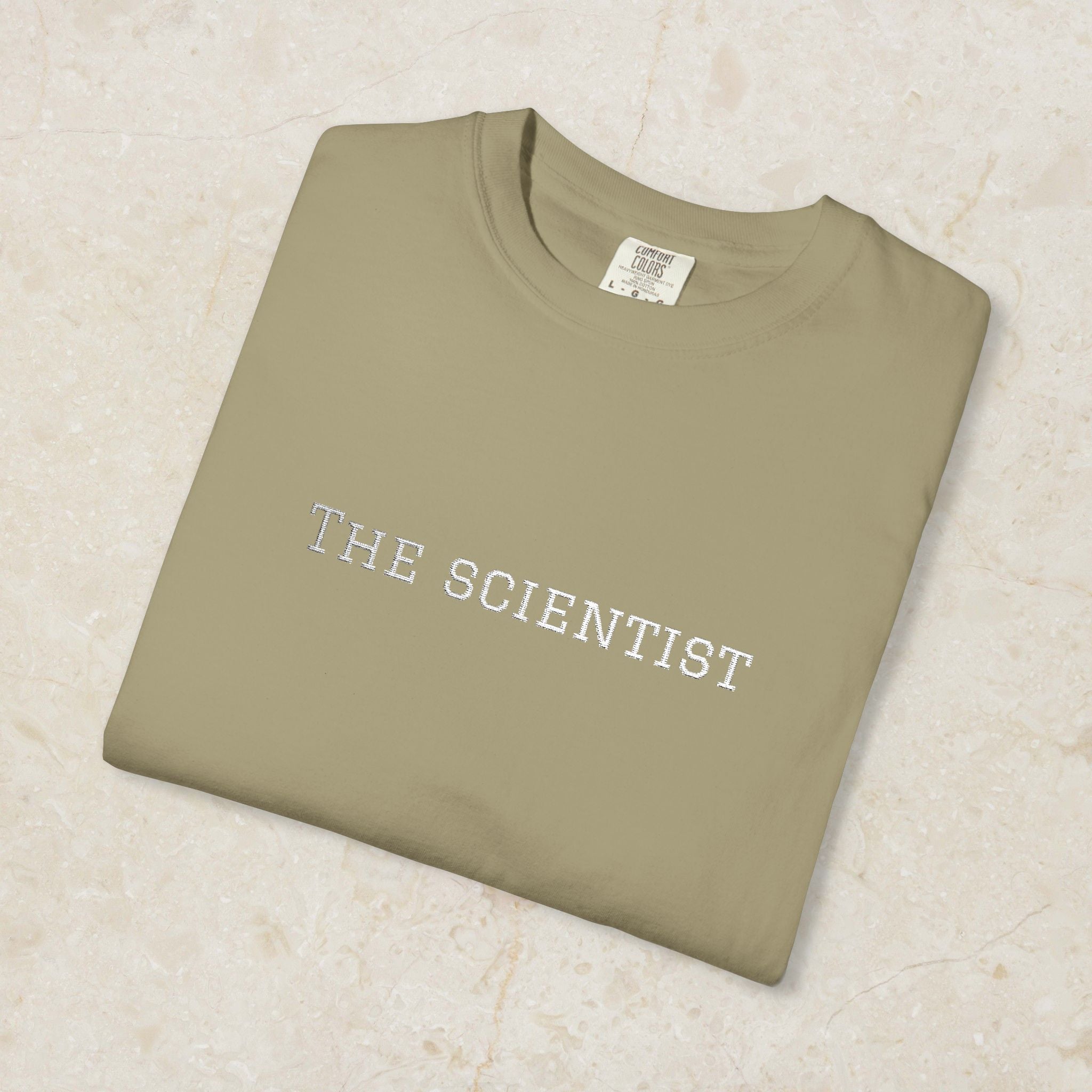 Embroidered Scientist Unisex T-Shirt