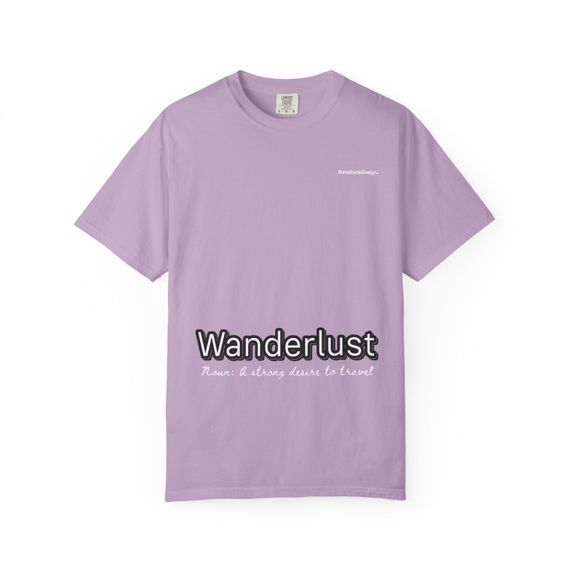 Wanderlust Graphic T-shirt - Summer Colors