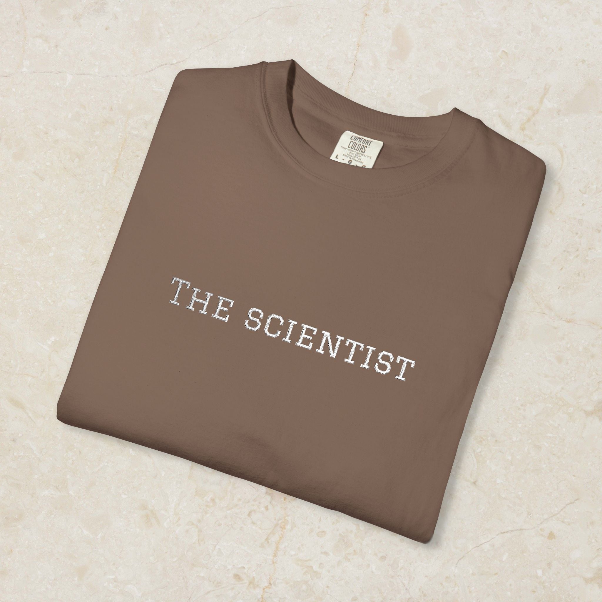 Embroidered Scientist Unisex T-Shirt