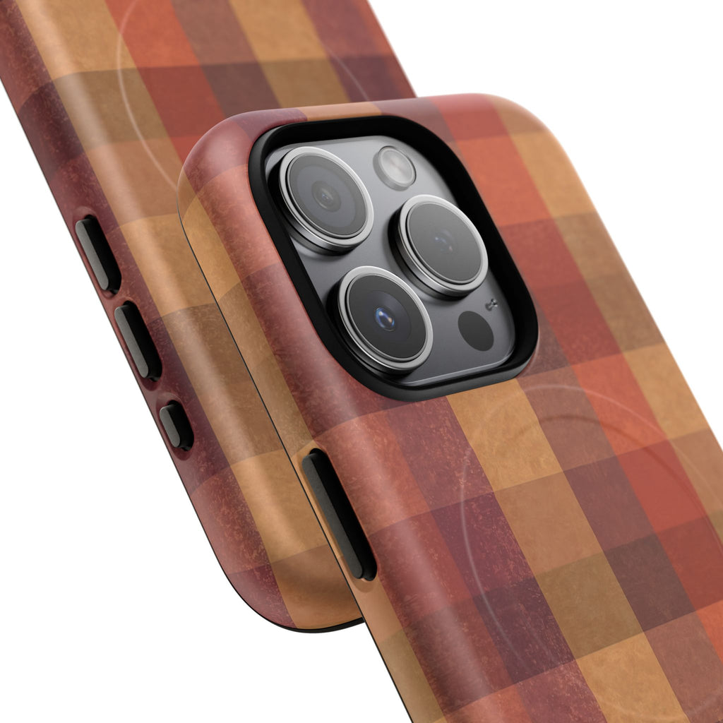 Plaid Tough Magnetic iPhone 7 Case