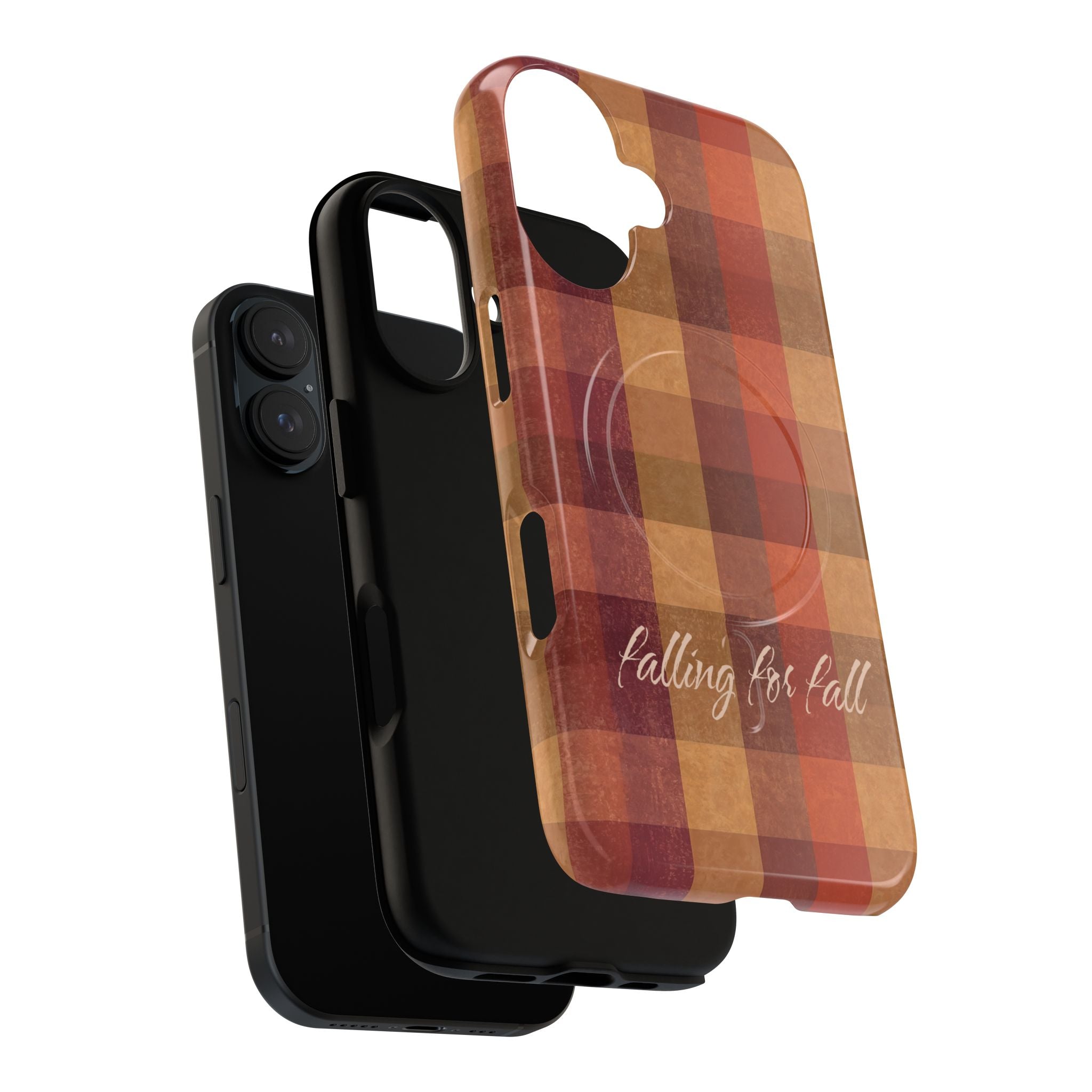 Plaid Tough Magnetic iPhone 7 Case
