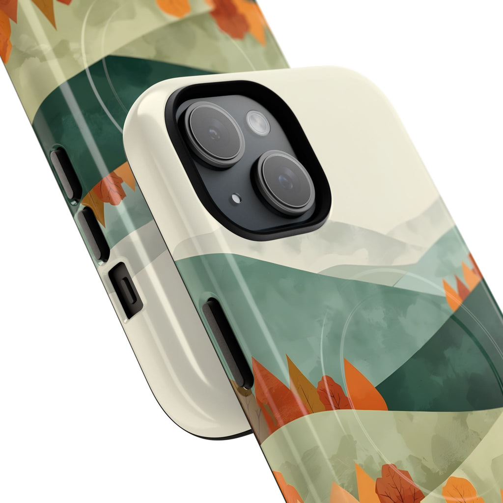 Nature-Inspired Tough Magnetic Cases